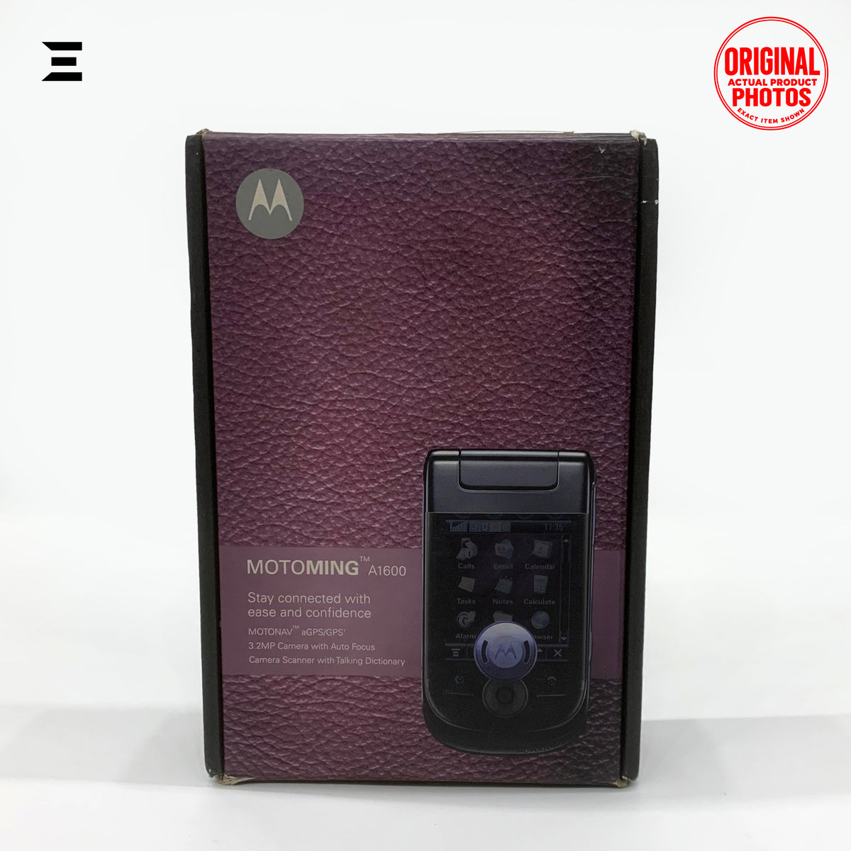 Motorola MOTOMING A1600 | Brand New | Original Touchscreen & Stylus Smartphone | Complete Accessories