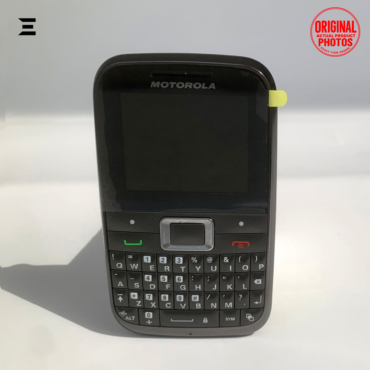 Motorola EX109 Titanium | Brand New Box Packed | Original QWERTY Dual SIM Mobile Phone | Complete Accessories