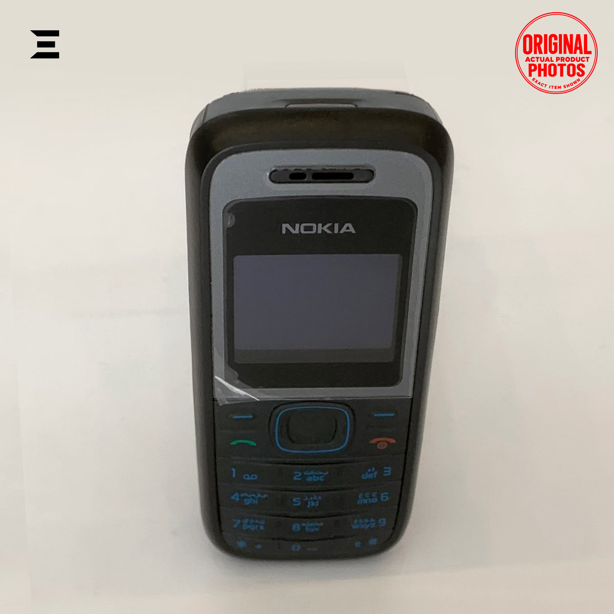 Nokia 1208 Black | Brand New | Original Classic GSM Mobile Phone | Complete Accessories