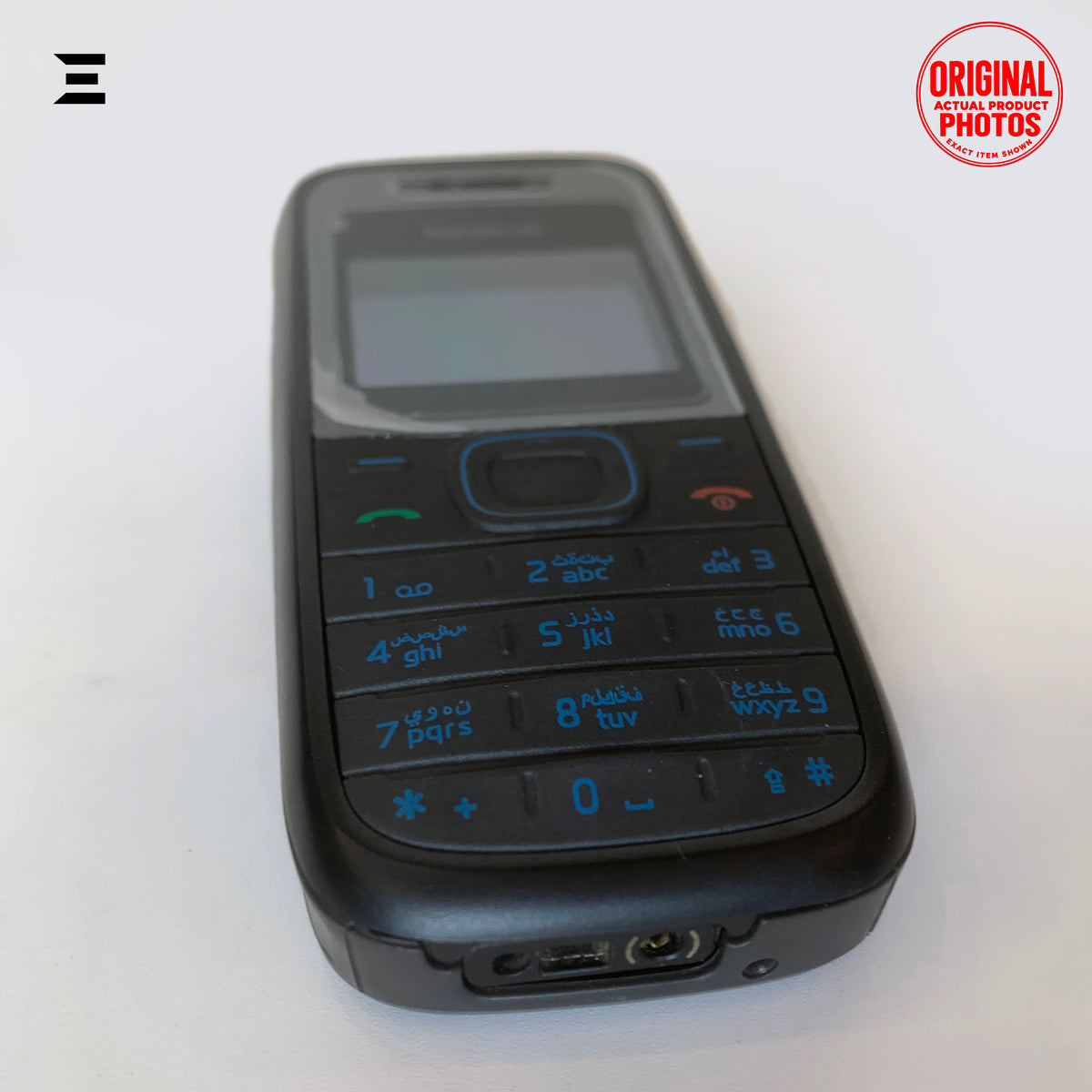 Nokia 1208 Black | Brand New | Original Classic GSM Mobile Phone | Complete Accessories