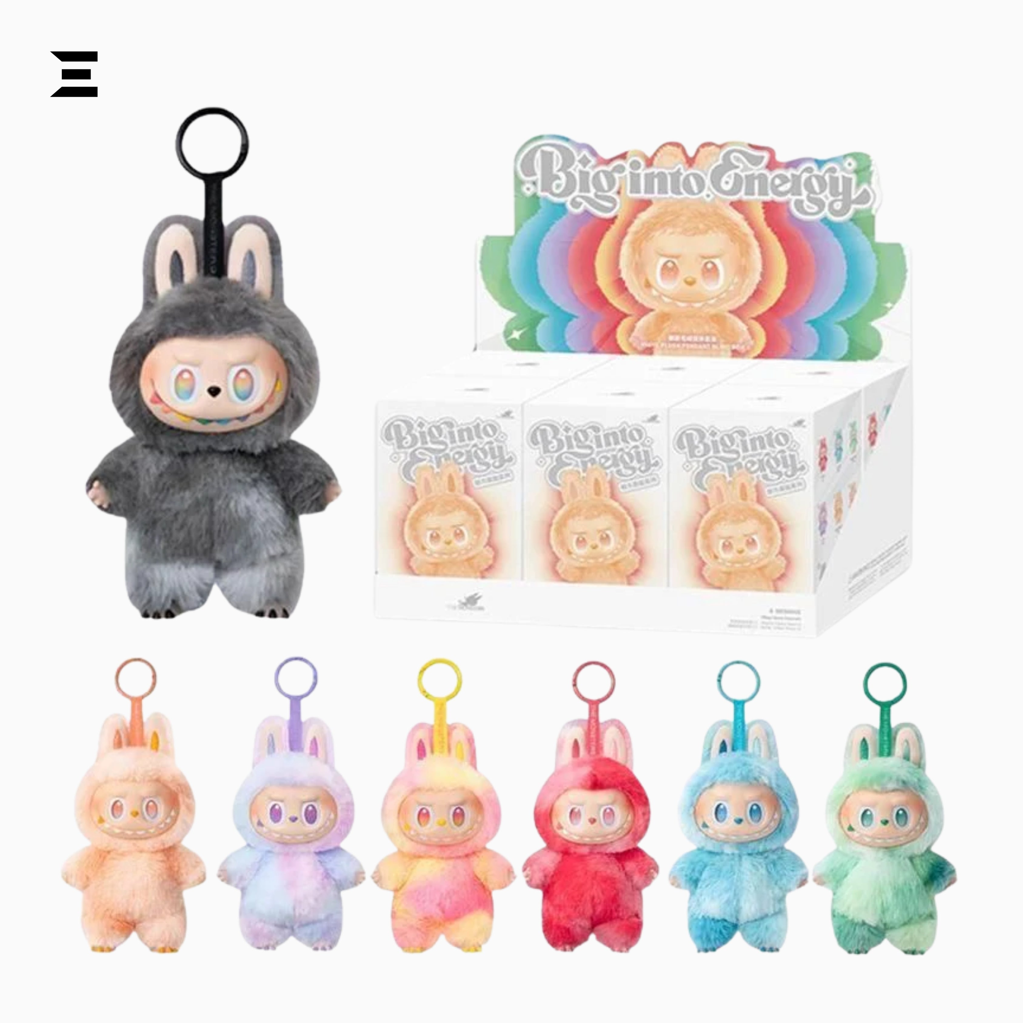 Labubu Big Into Energy Plush Blind Box Keychain | The Monsters Collectible Figure | IBRELIA™ IBRELIA