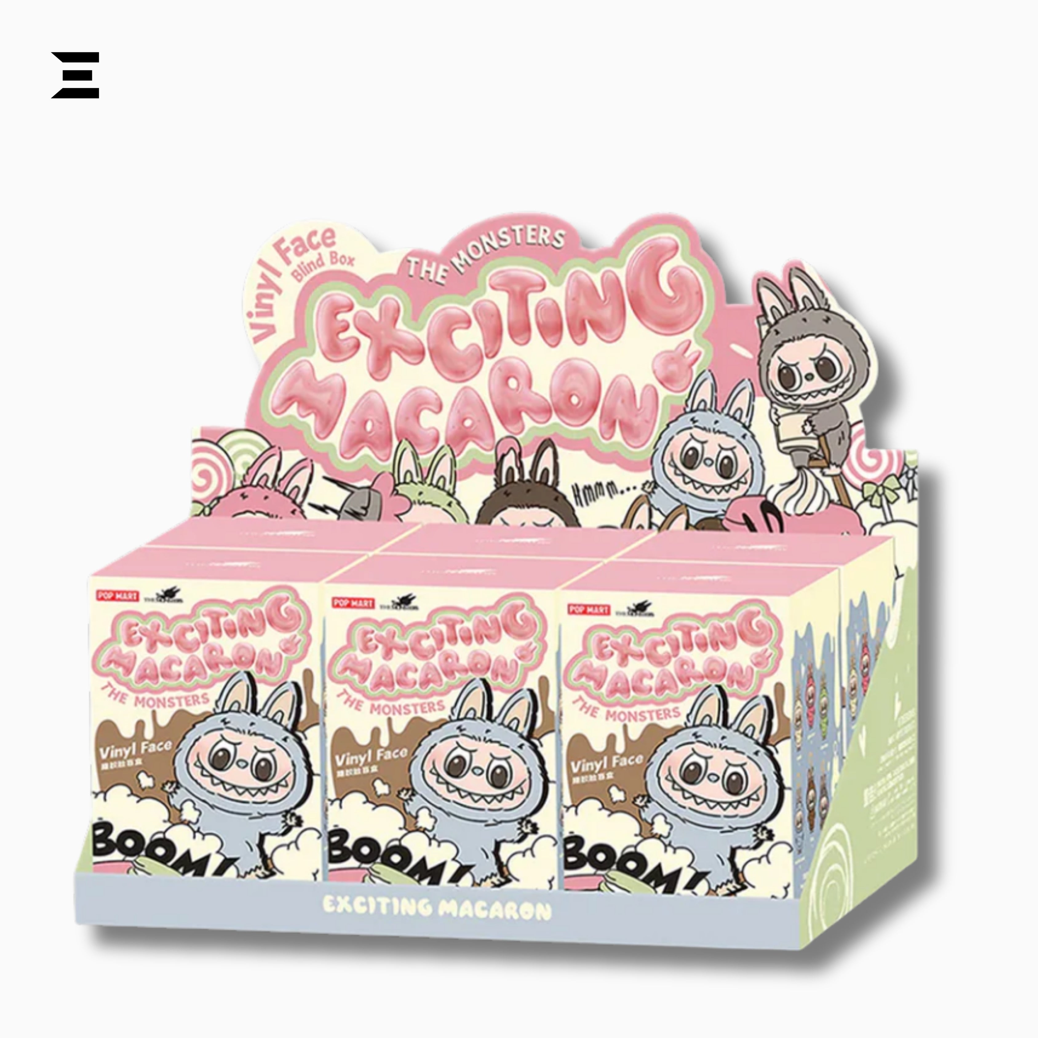 Labubu Exciting Macaron Vinyl Face Blind Box Keychain | The Monsters Collectible Plush | IBRELIA™ IBRELIA
