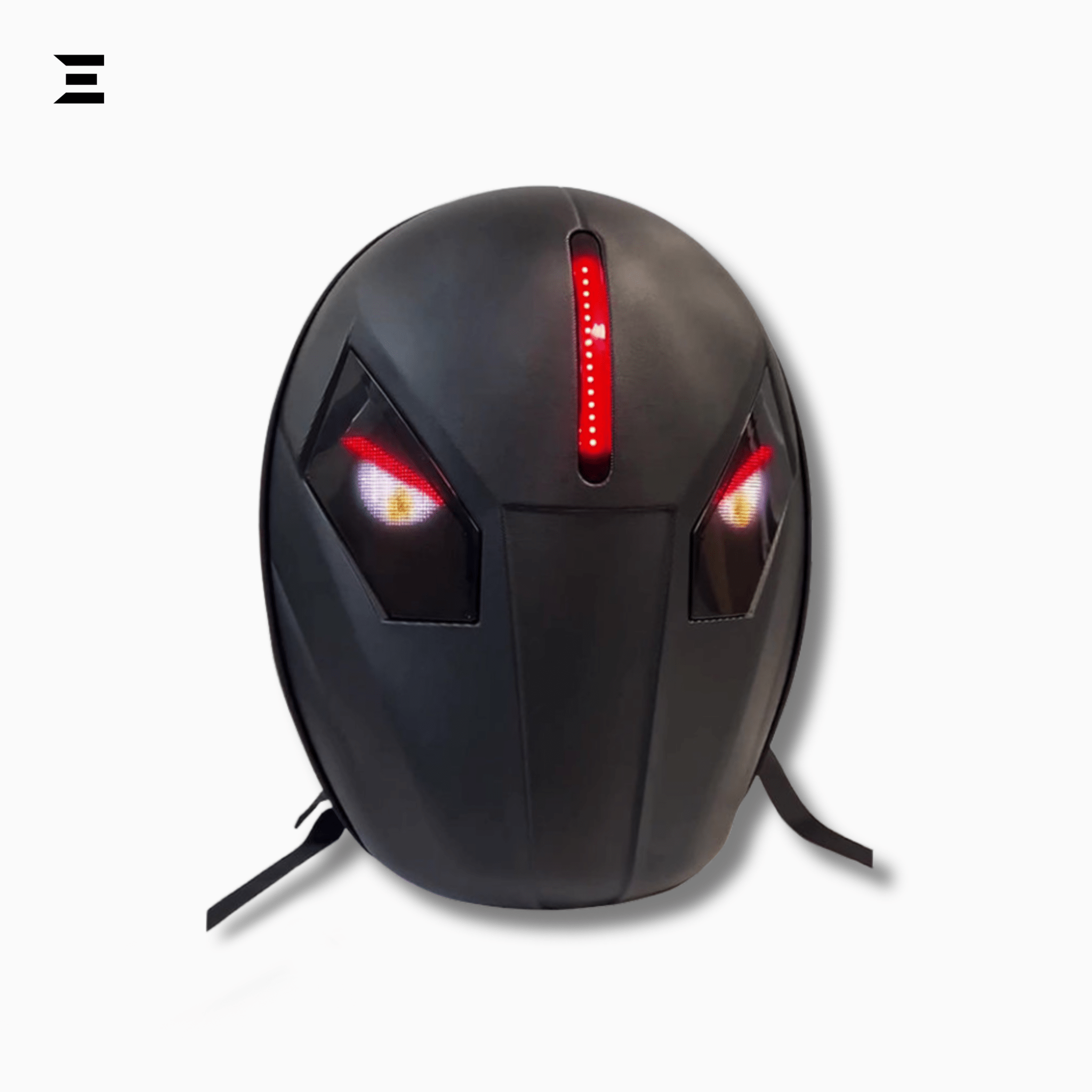 LED Motorcycle Backpack – Waterproof Digital Display Smart Bag with WiFi App Control (Black/Carbon) | IBRELIA™ - IBRELIA