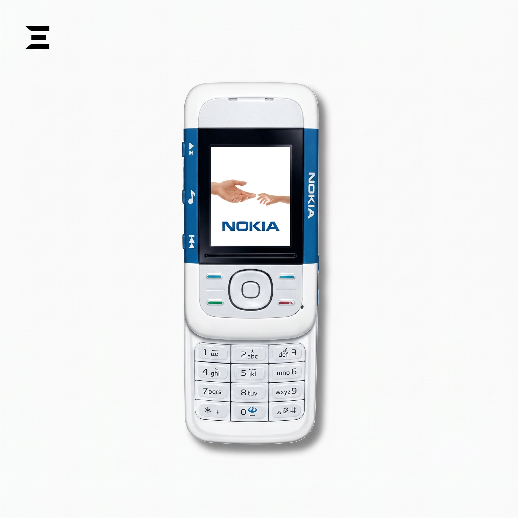 Nokia 5200 Blue White Music Slider Phone | Brand New | Collector's Edition | Original Nokia