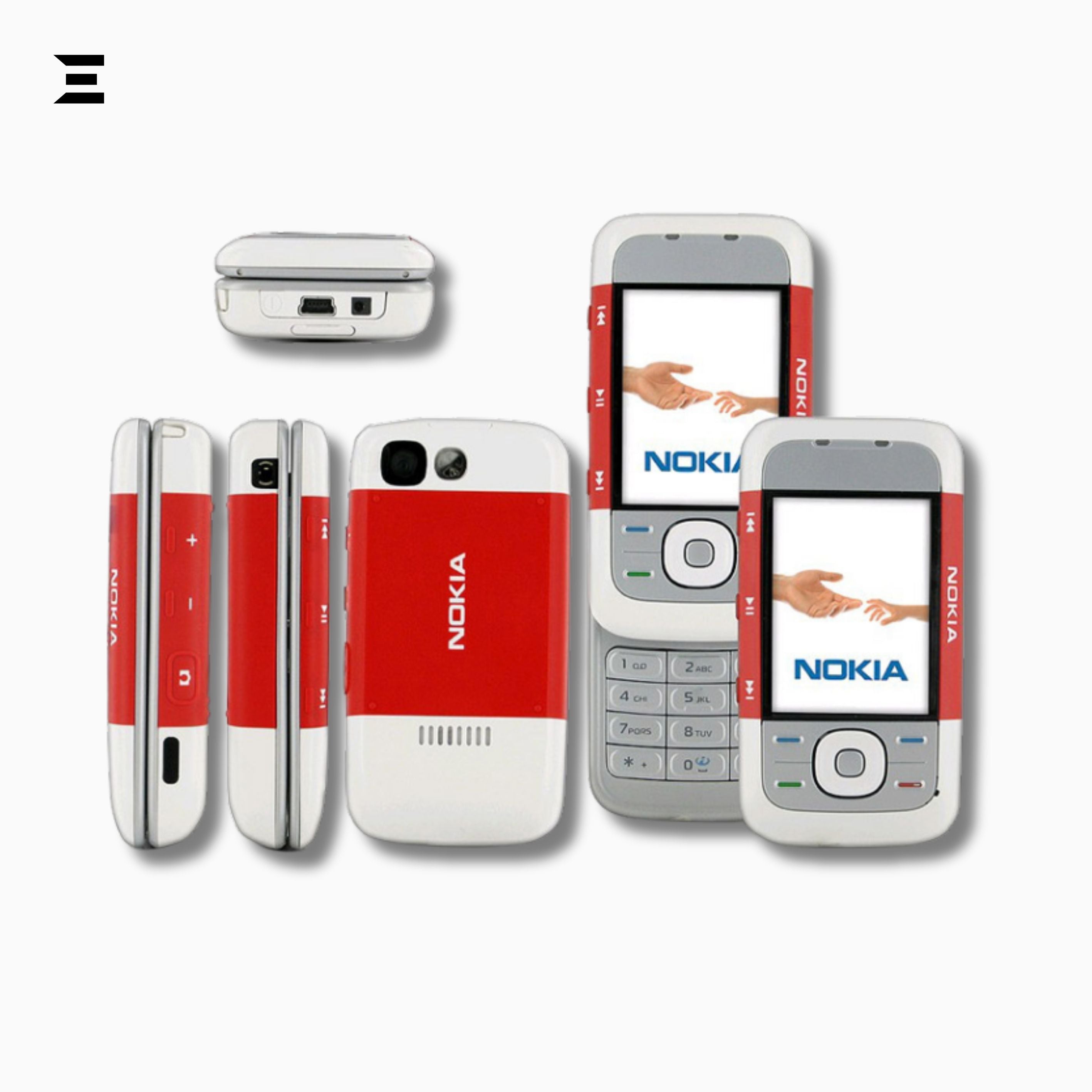 Nokia 5300 XpressMusic Red White | Brand New | Collector's Edition | Original Nokia