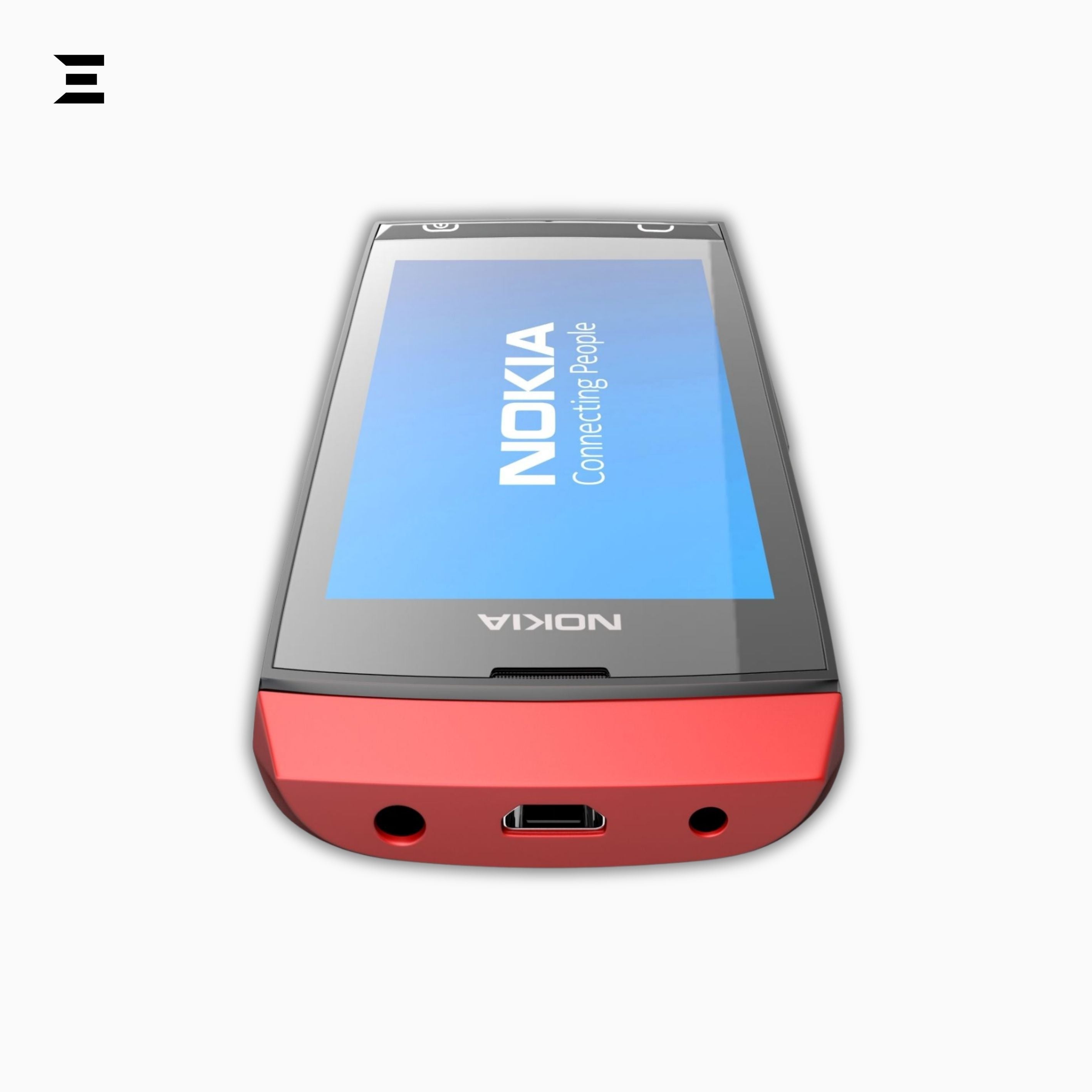 Nokia Asha 306 Red | Brand New | Touchscreen WiFi Mobile | Original Nokia