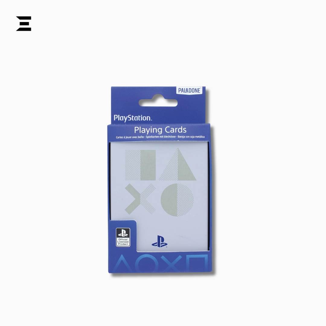 PlayStation PS5 Playing Cards – Official Paladone Deck with Storage Tin IBRELIA