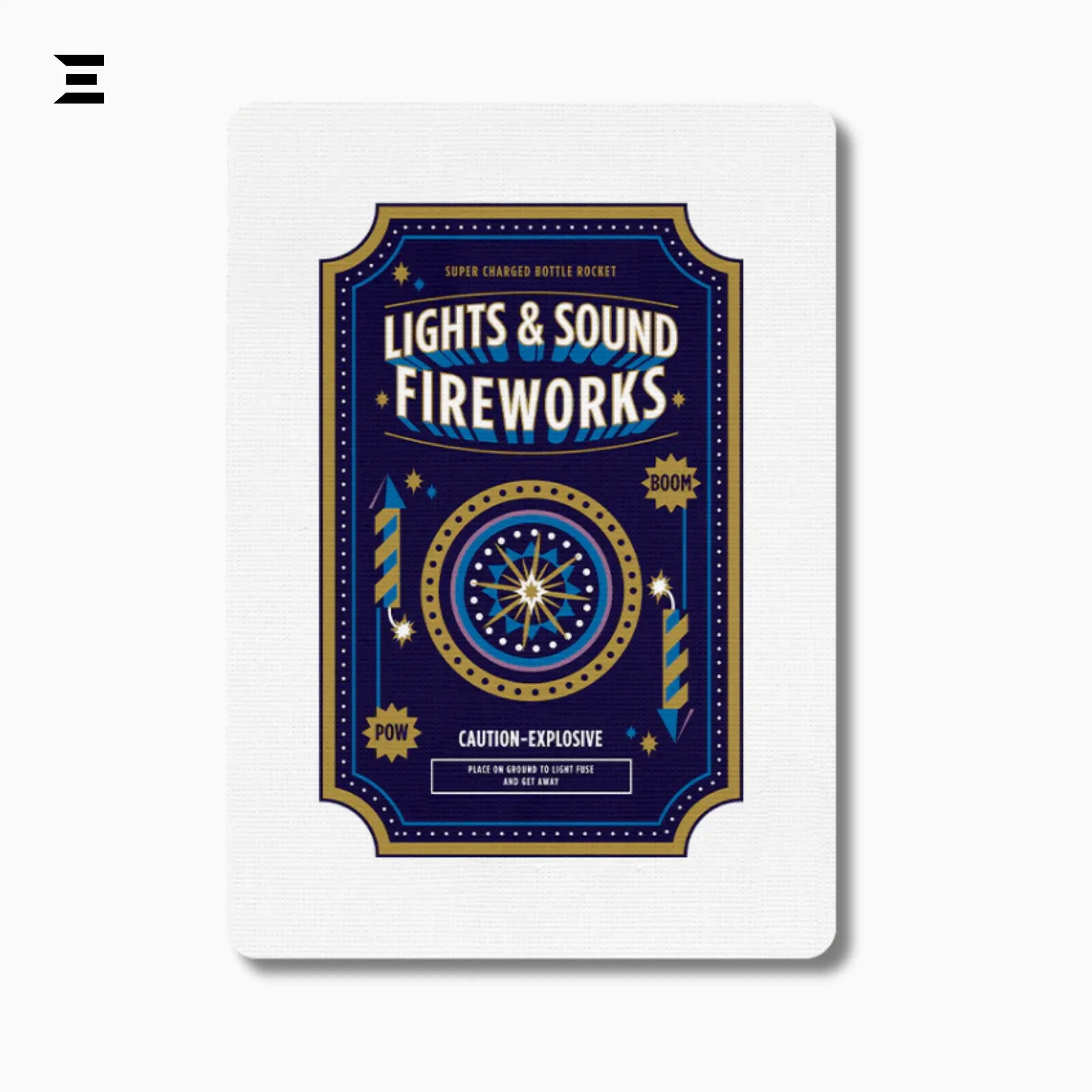 Fireworks Playing Cards – Limited Custom Deck by USPCC (Poker Size) - IBRELIA