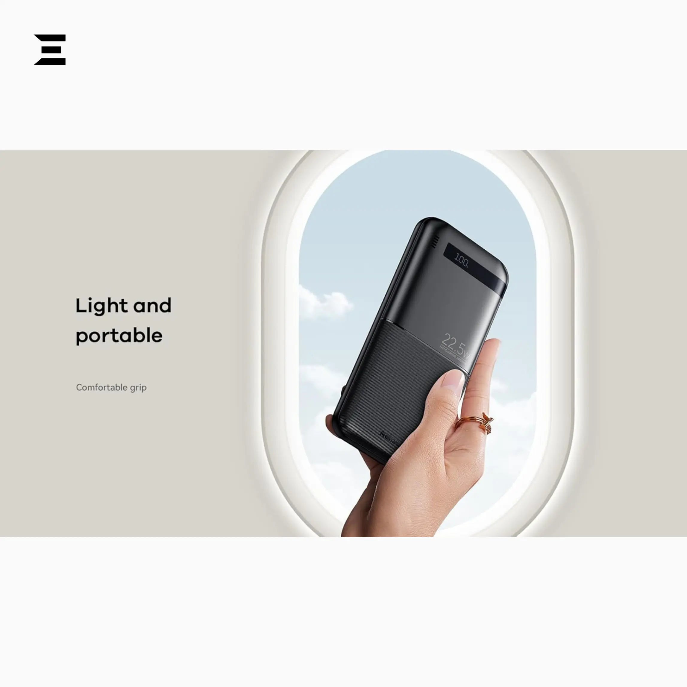 Remax RPP - 71 Piloteer Power Bank – 10000mAh, PD20W + QC22.5W, Triple Output - IBRELIA