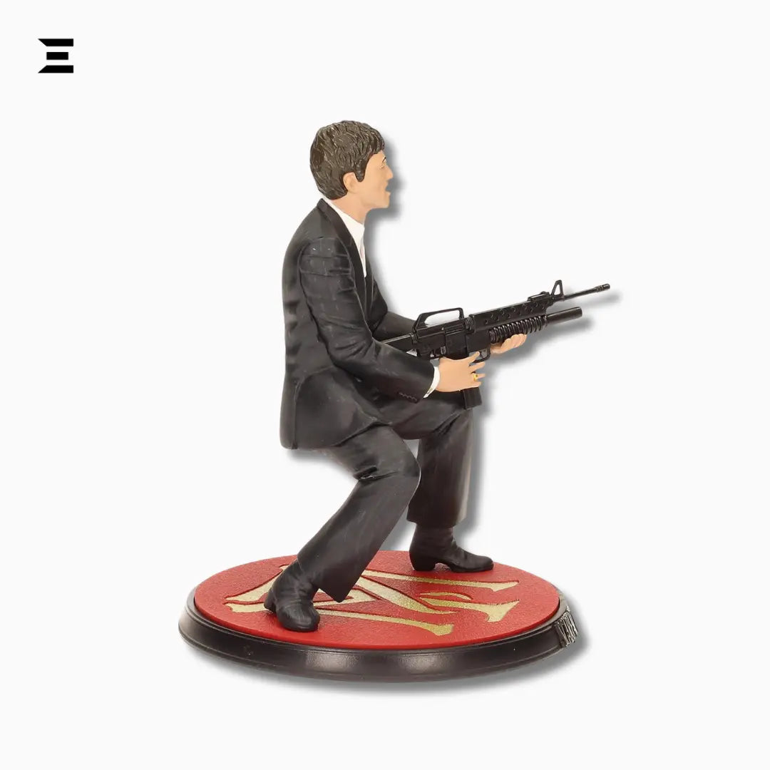 Scarface Tony Montana Figure – “Say Hello to My Little Friend” Collectible Statue IBRELIA
