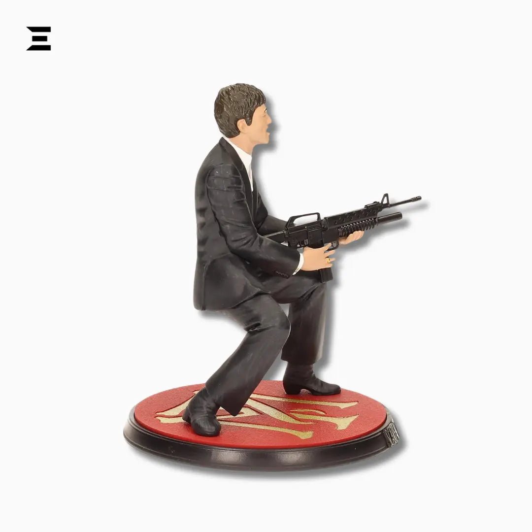 Scarface Tony Montana Figure – “Say Hello to My Little Friend” Collectible Statue - IBRELIA