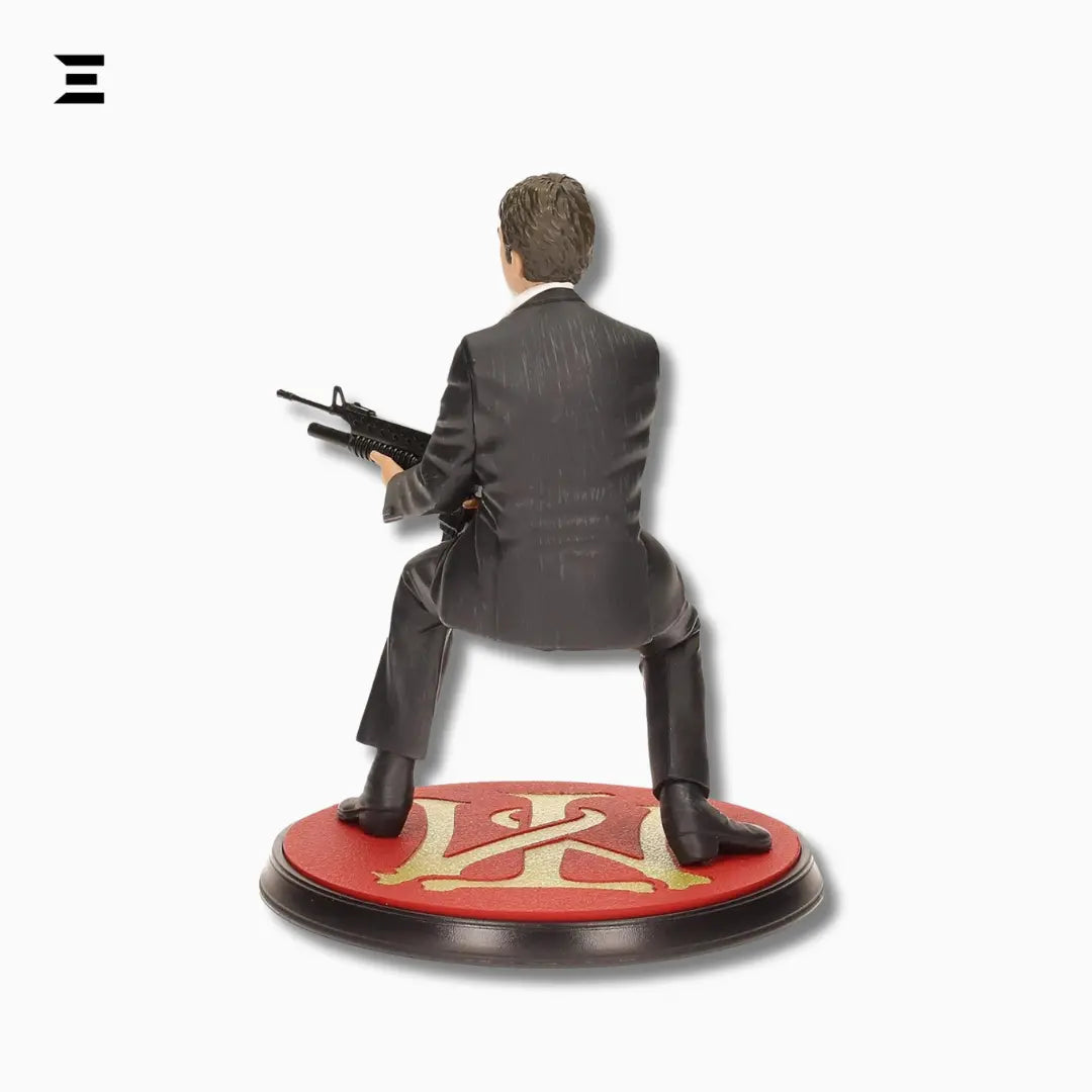 Scarface Tony Montana Figure – “Say Hello to My Little Friend” Collectible Statue IBRELIA