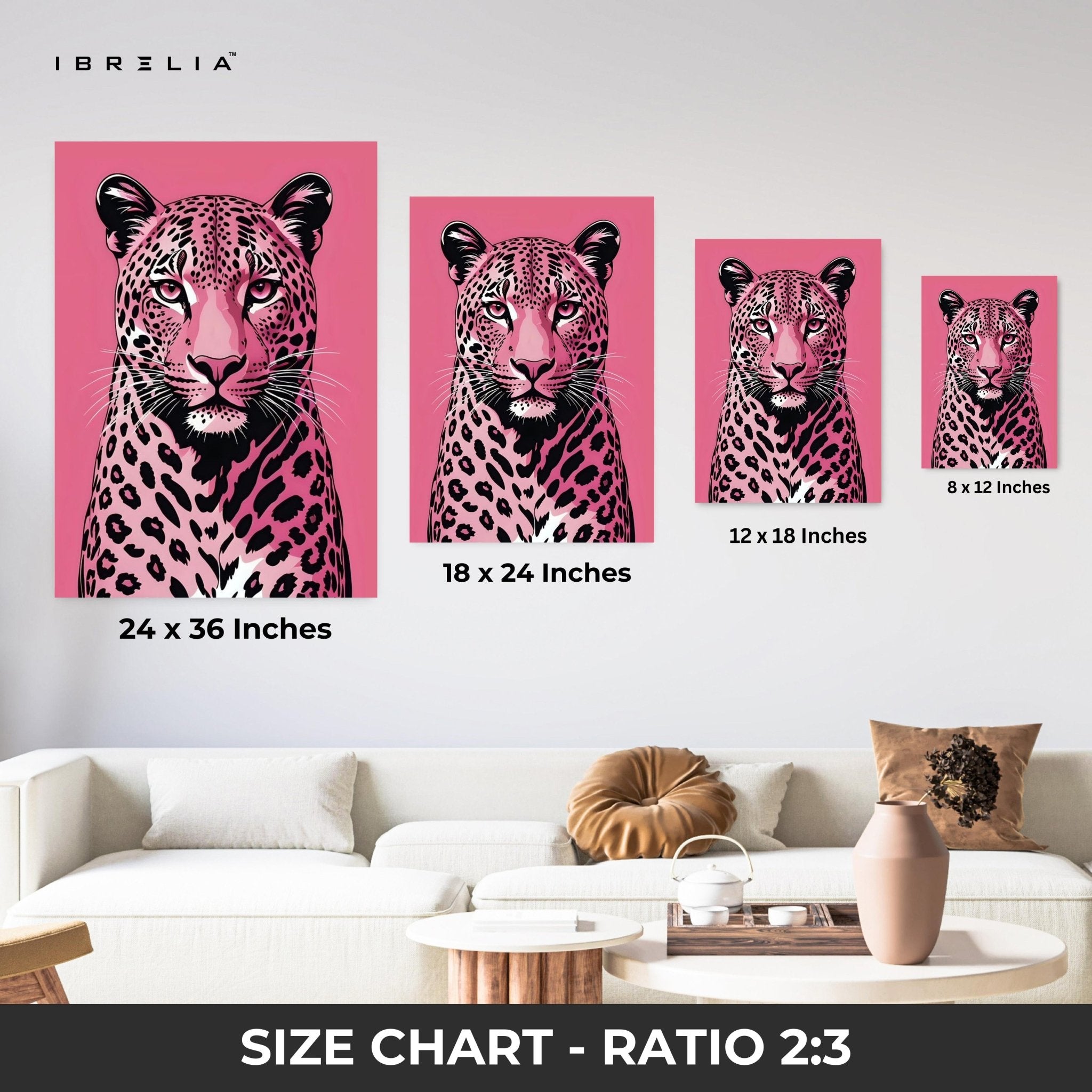 Pink Panther Wall Frame | 4K Ultra Wrap Frame Wall Art in Pakistan | IBRELIA™ - IBRELIA