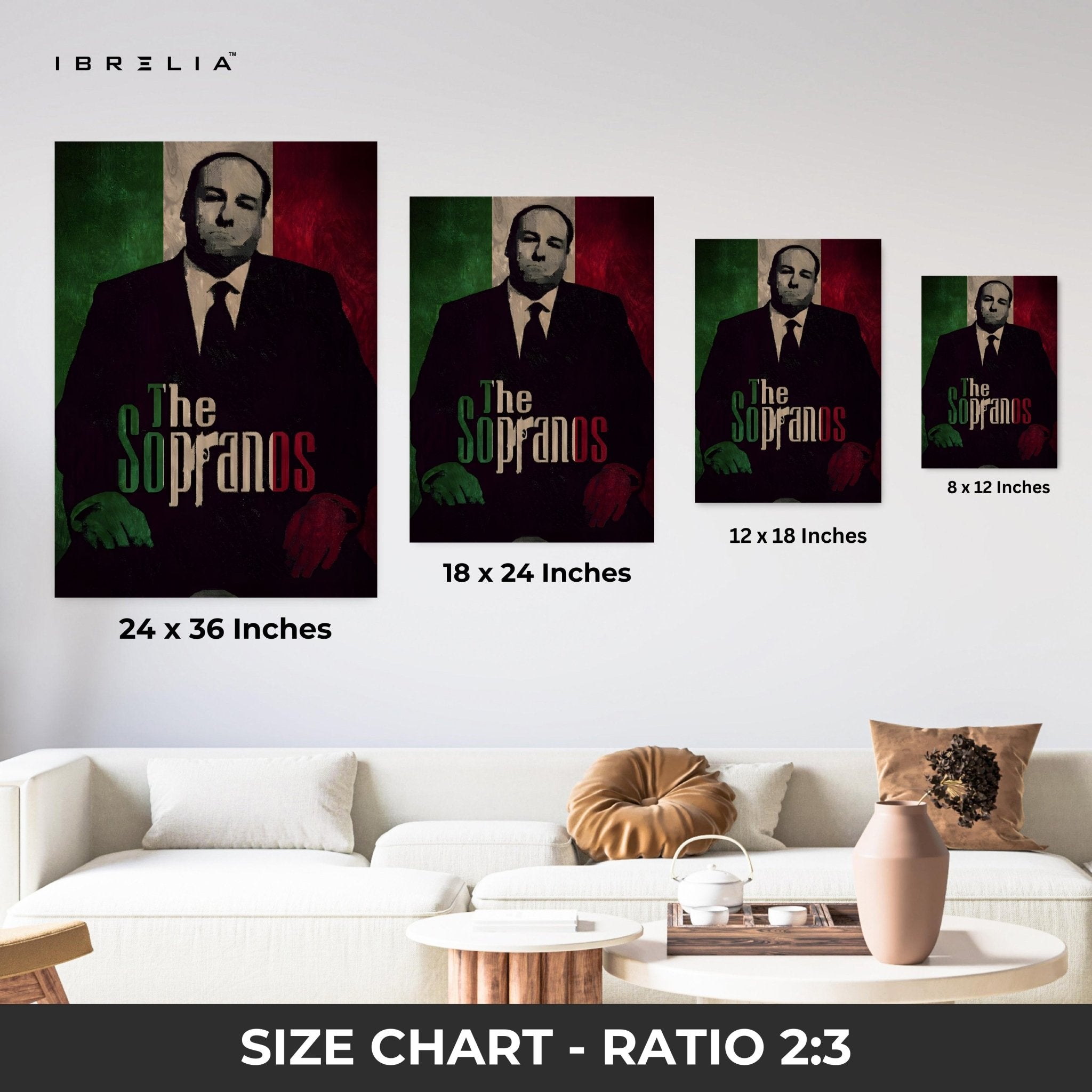 The Sopranos Wall Art – Mafia Legacy Edition | IBRELIA™ - IBRELIA