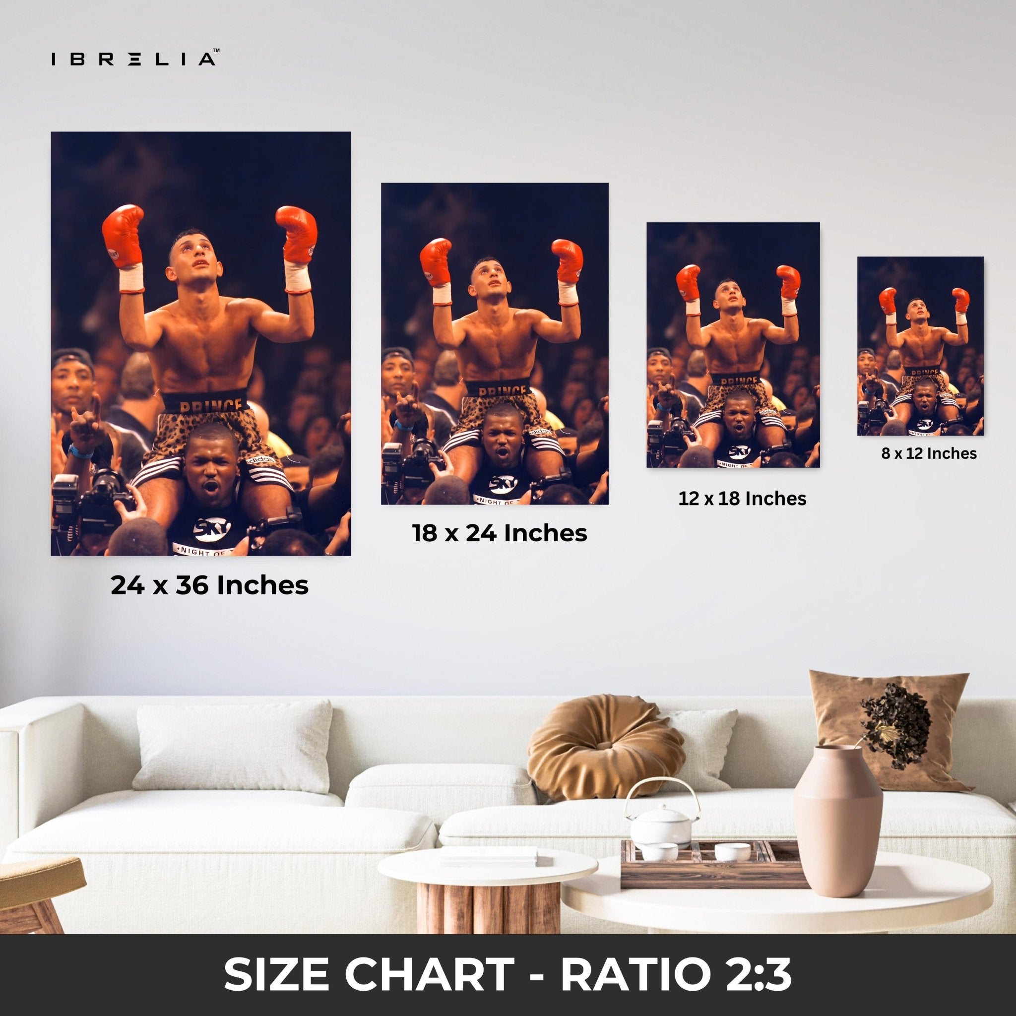 Prince Naseem Hamed Wall Art – The Legend of the Ring Edition | IBRELIA™ - IBRELIA