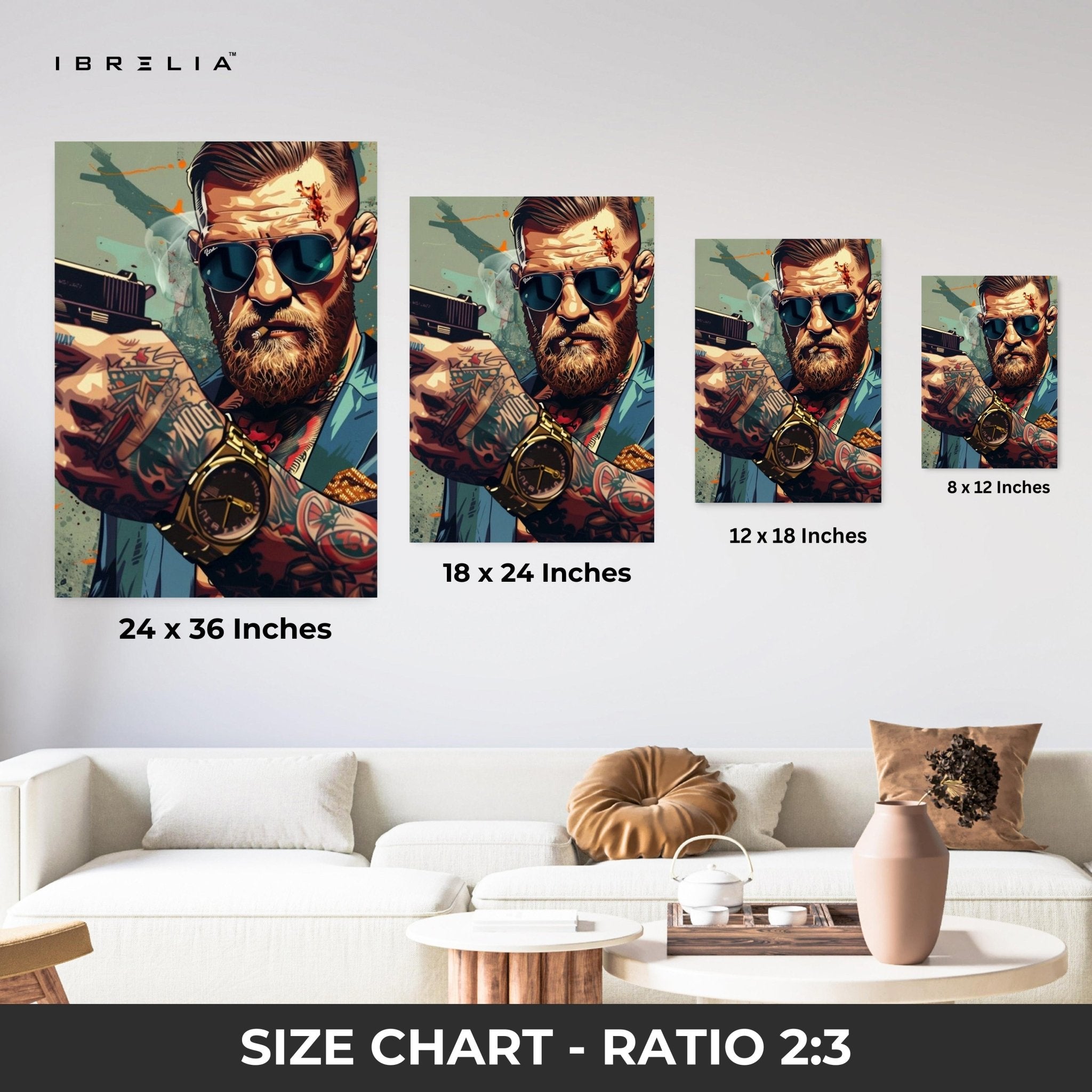 The Outlaw Wall Frame | 4K Ultra Wrap Frame Wall Art in Pakistan | IBRELIA™ - IBRELIA