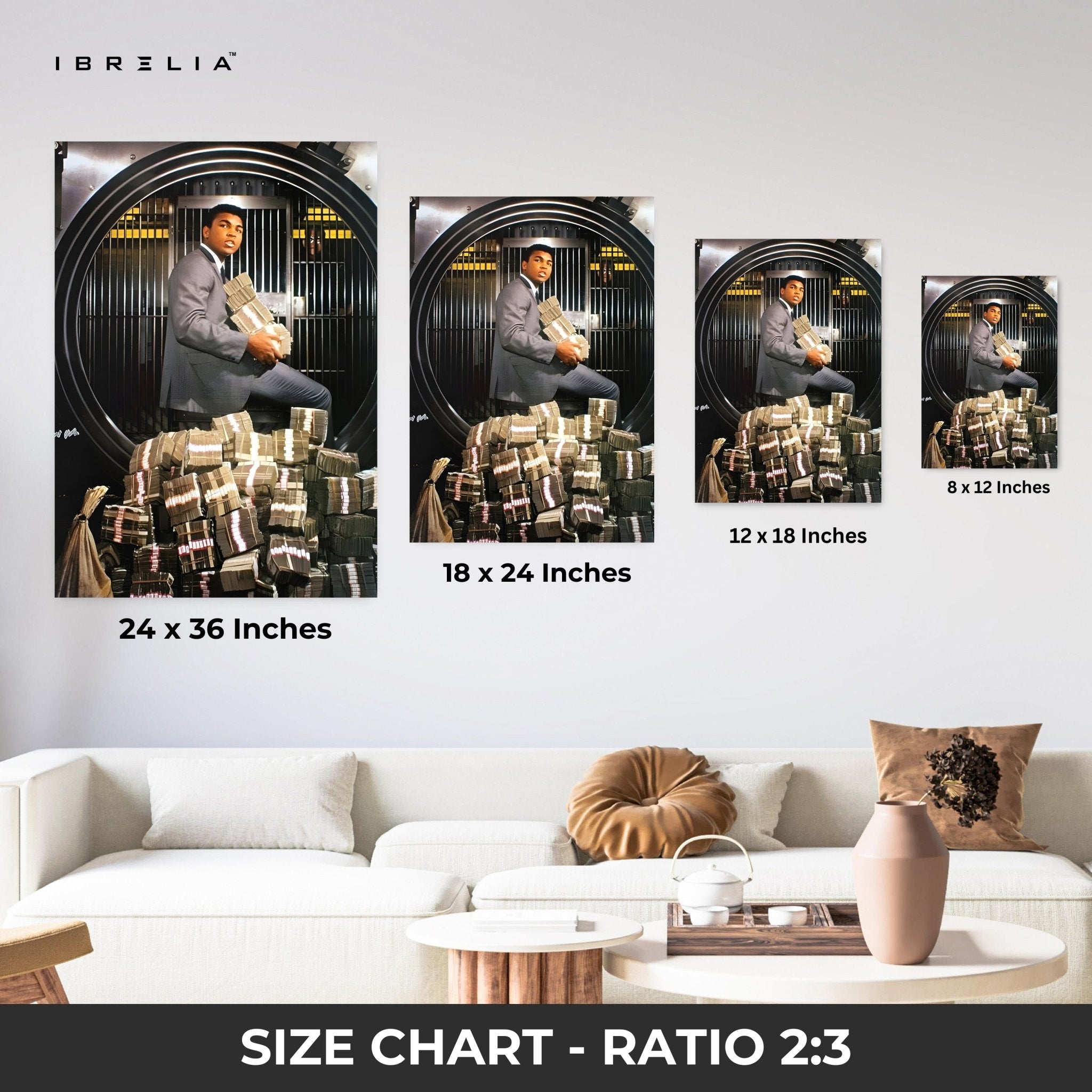Money Vault Wall Art – The Hustler’s Edition | IBRELIA™ - IBRELIA