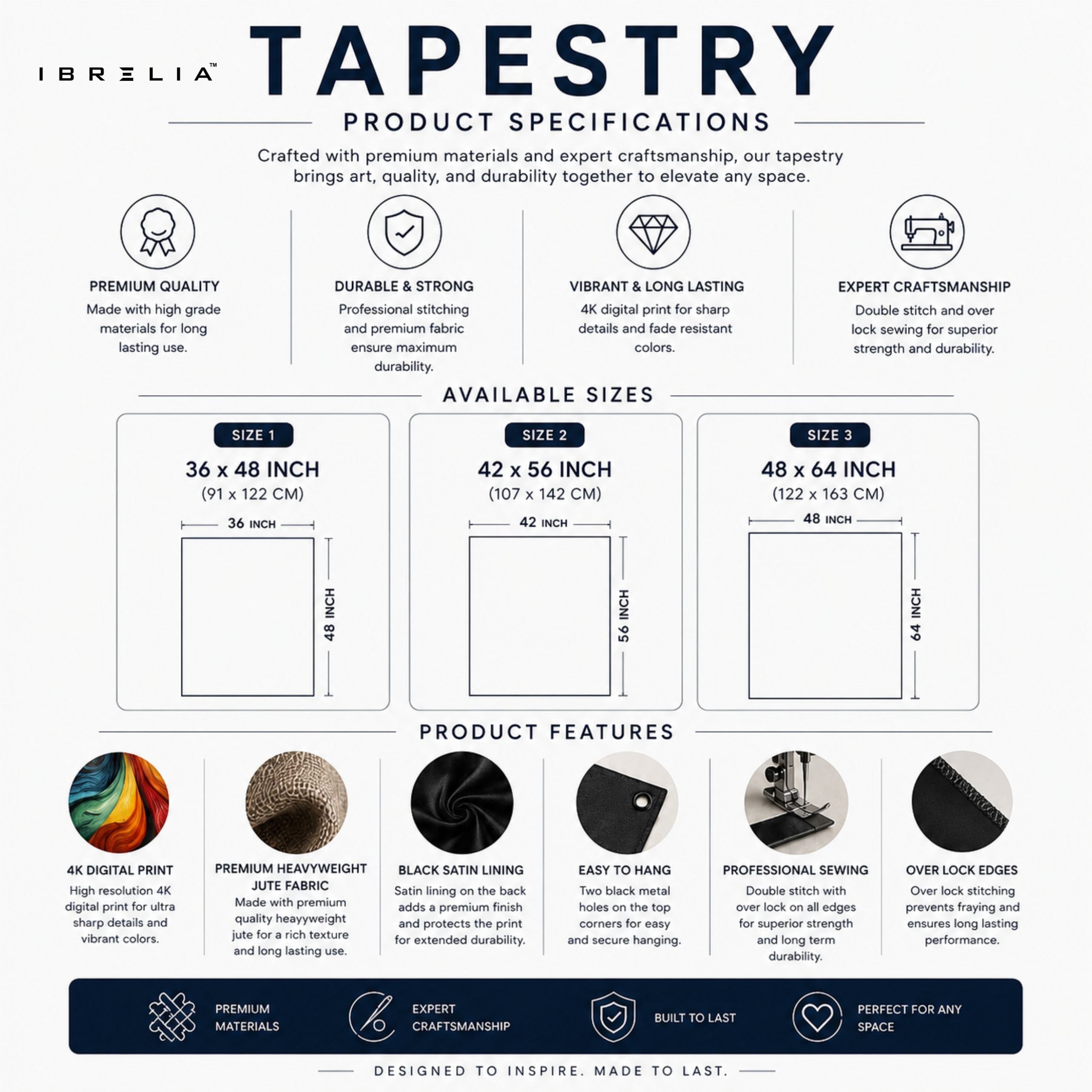 House Stark Sigil Game of Thrones Wall Tapestry | Premium Heavyweight Jute Fabric Wall Hanging