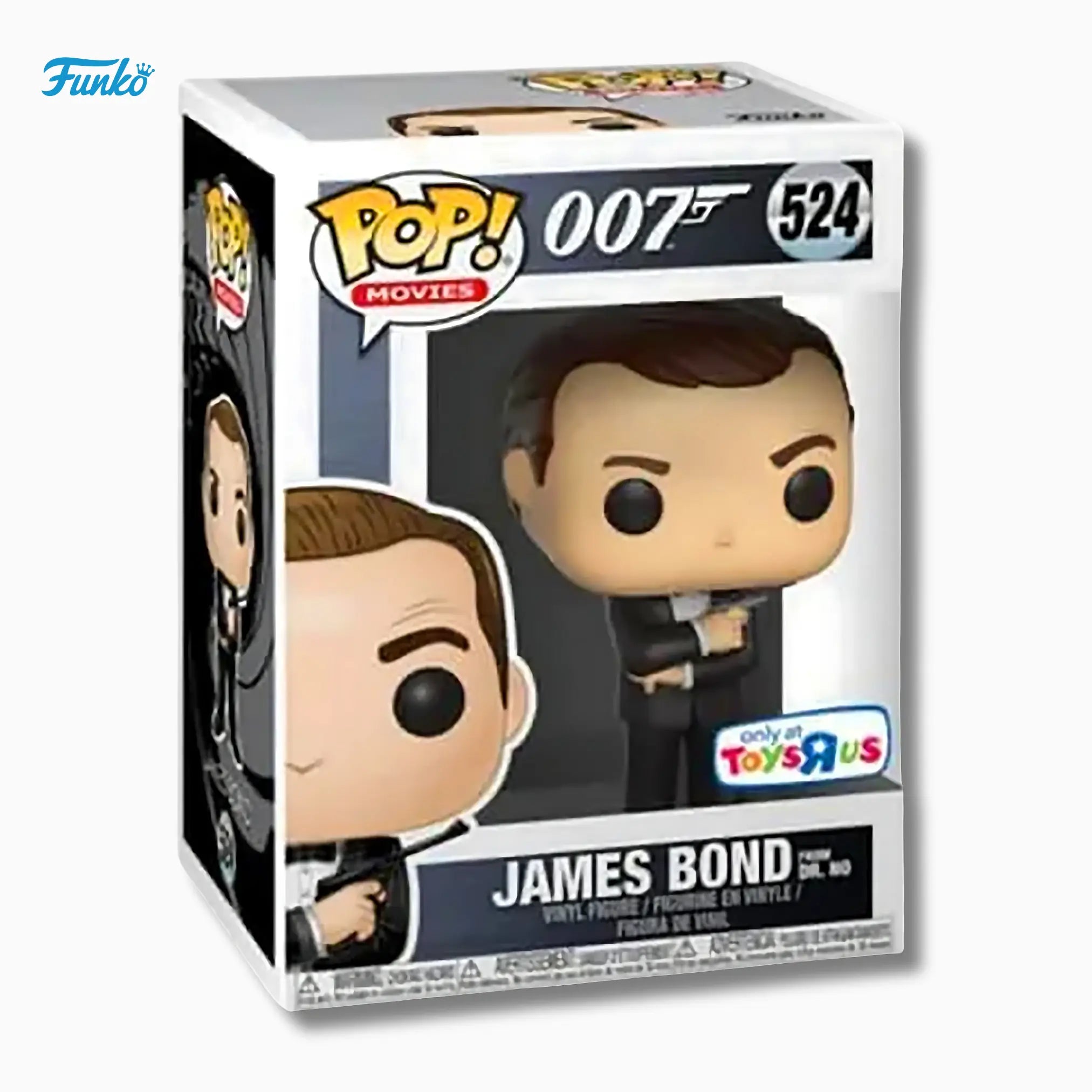 Funko Pop! Movies: James Bond 524 – Pierce Brosnan (Toys “R” Us Exclusive, 4 - Inch) - IBRELIA