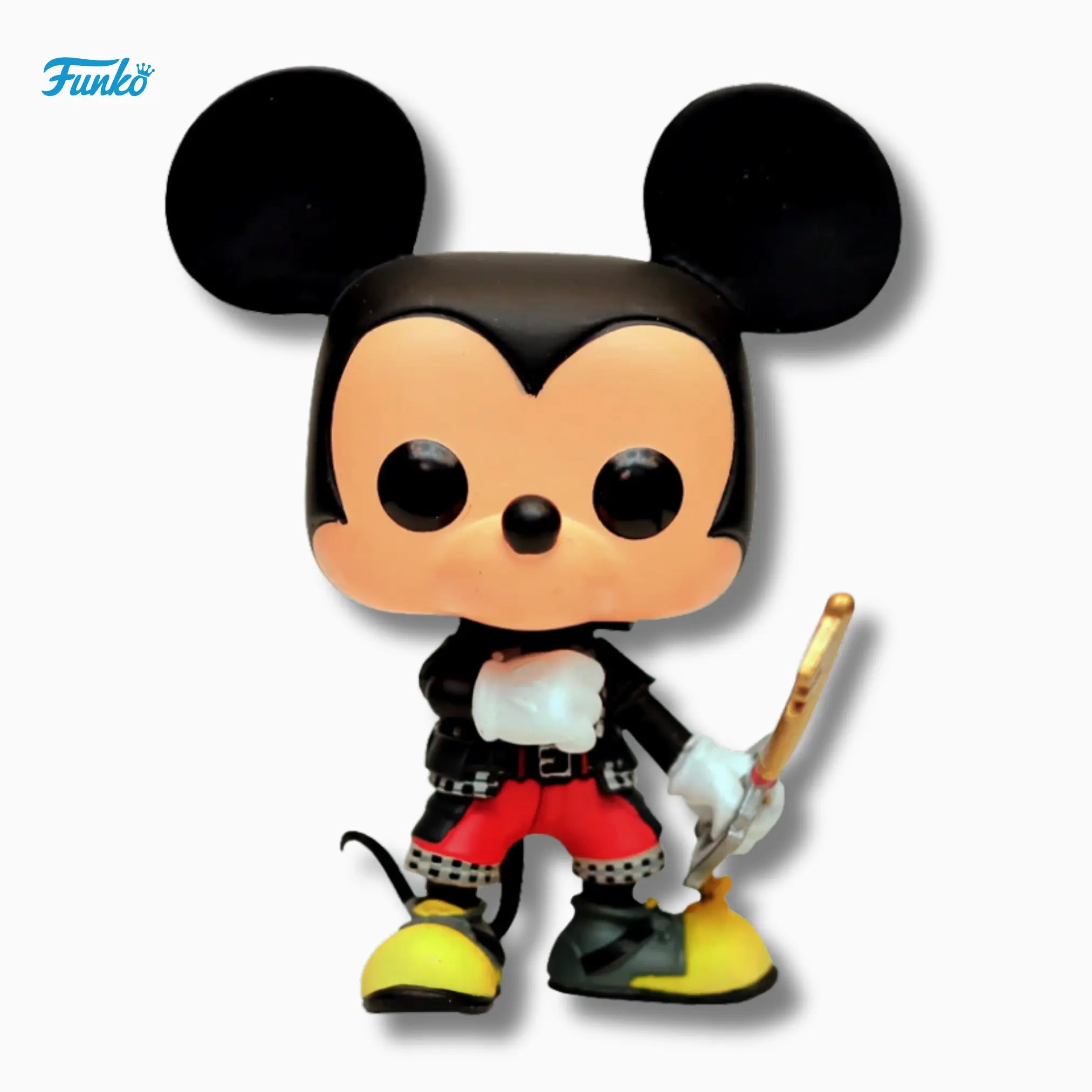 Funko Pop! Games: Kingdom Hearts III – Mickey 489 Vinyl Figure (4 - Inch) - IBRELIA