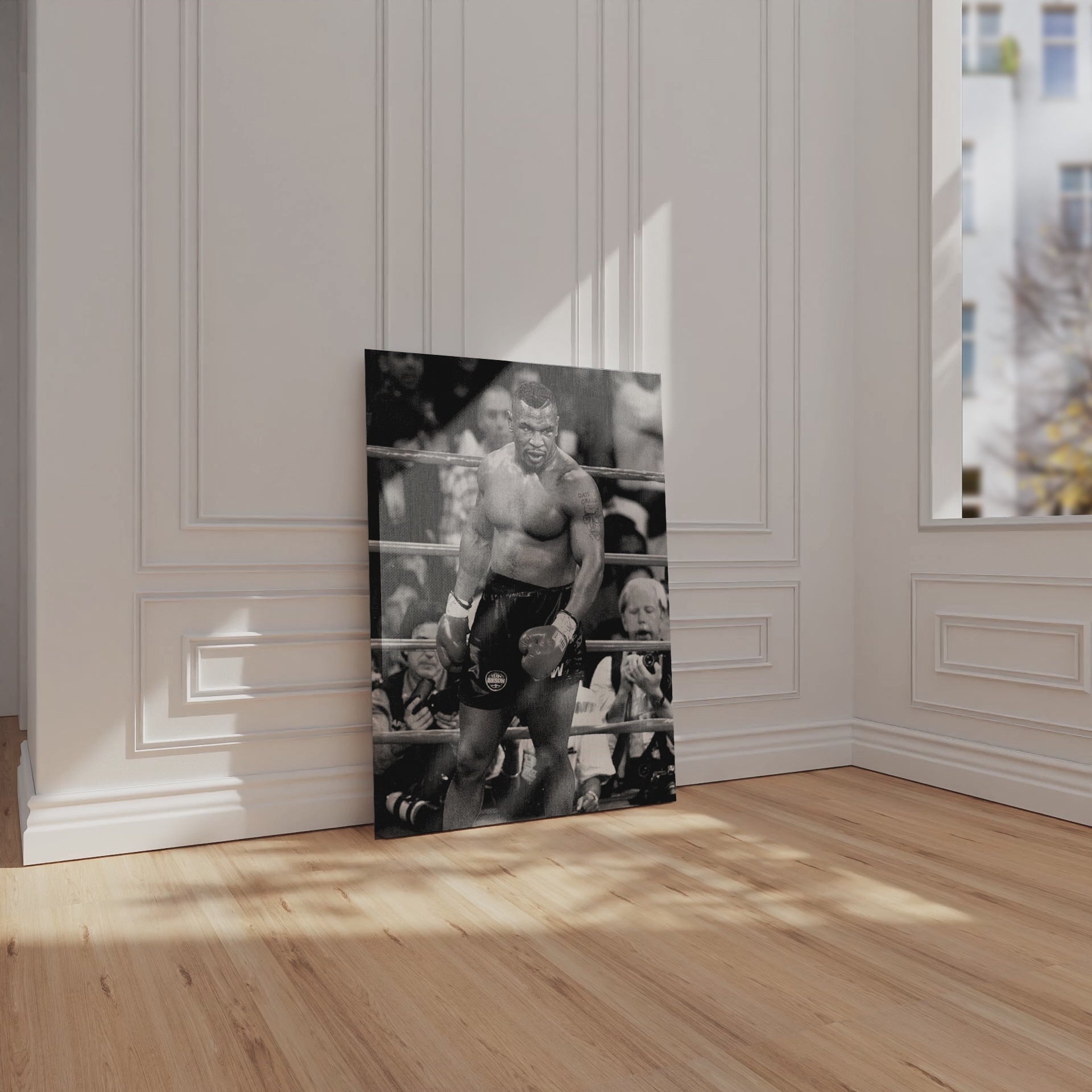 Mike Tyson – The Iron Legend 4K Ultra Wrap Frame Wall Art in Pakistan | IBRELIA™