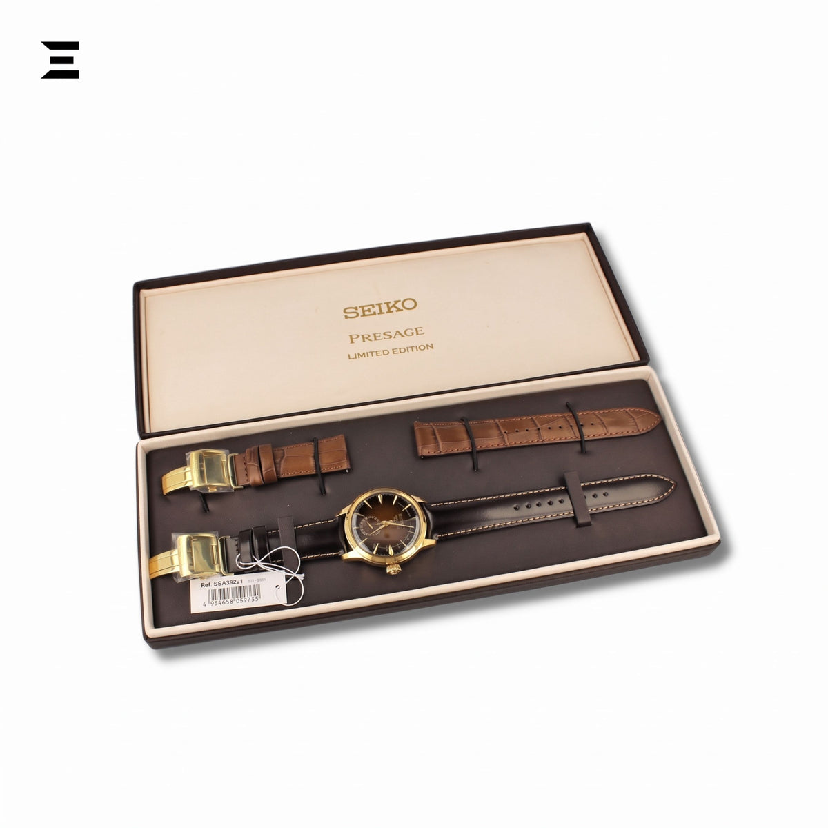 Seiko Presage Cocktail Time “Old Fashioned” SSA392J1 | Limited Edition Automatic Watch | Brown Dial | Complete Box Set