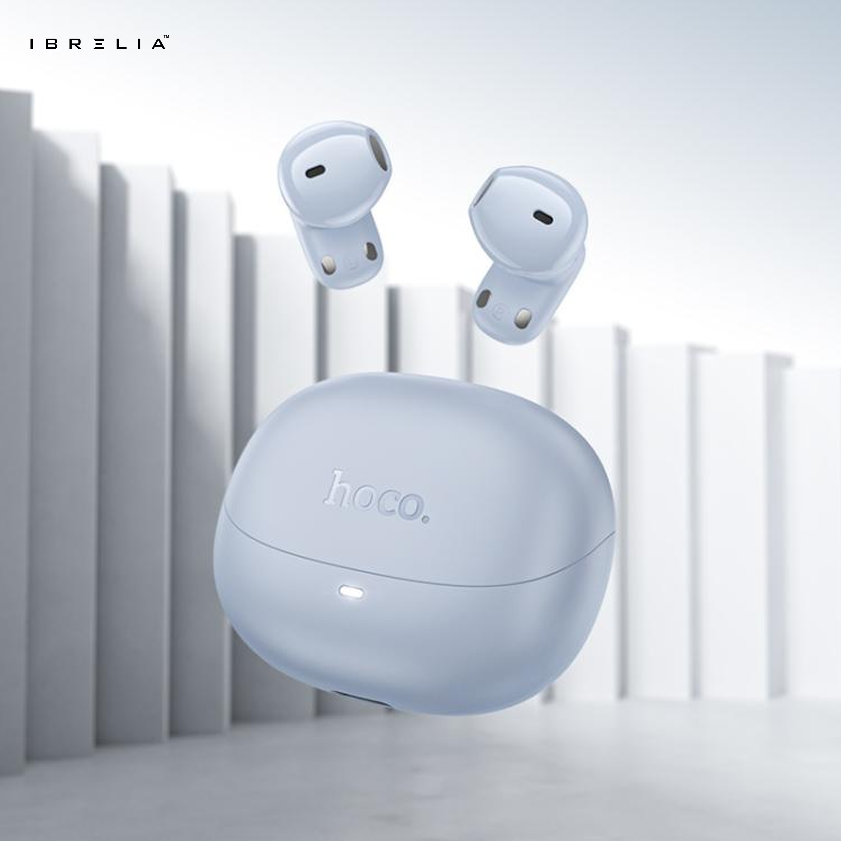 HOCO EQ25 Unimpeded Wireless BT Headset | Bluetooth 5.4 | 7 Hours Playtime | 300mAh Case | IBRELIA™ IBRELIA