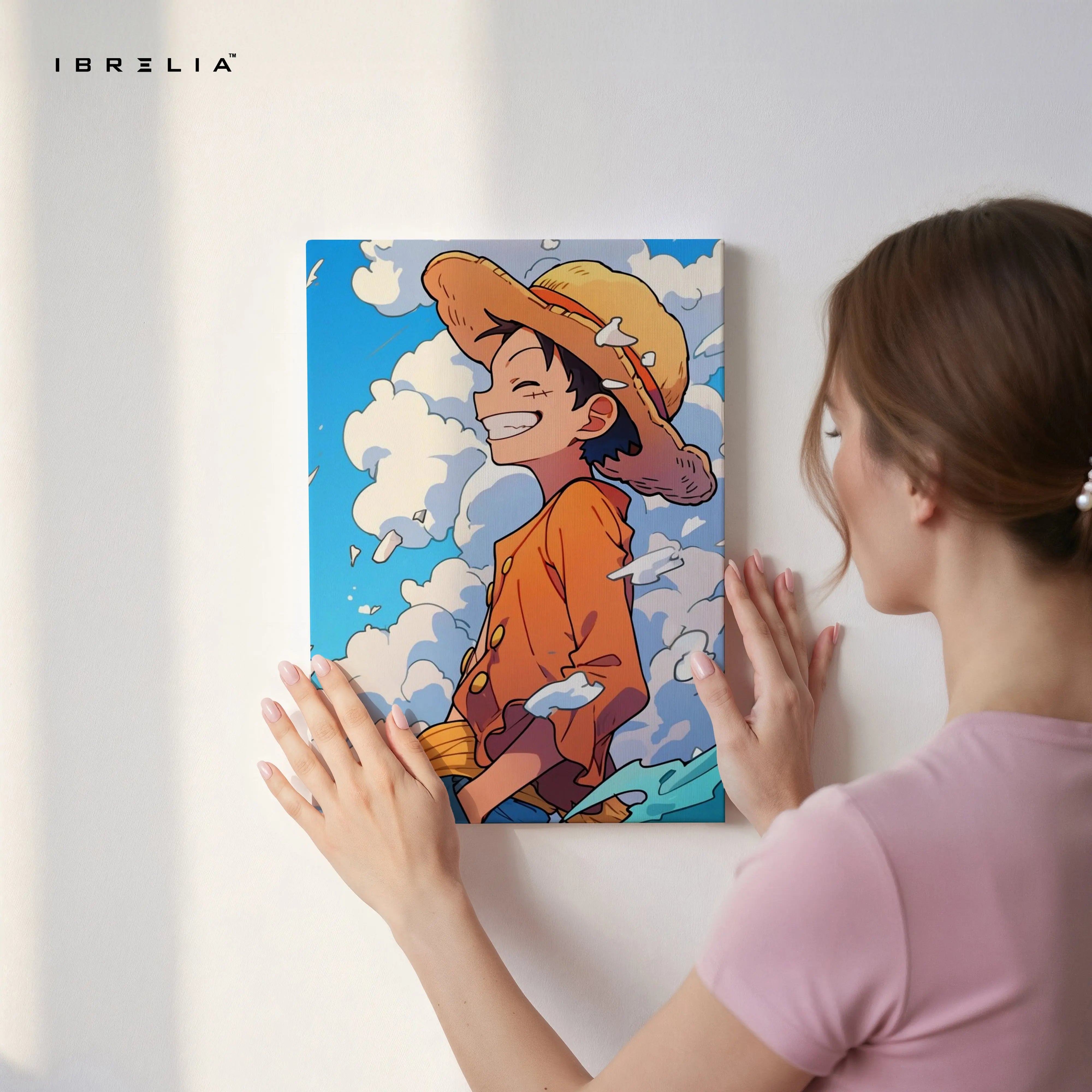 Luffy Wall Art – One Piece Anime Canvas Pakistan | IBRELIA™