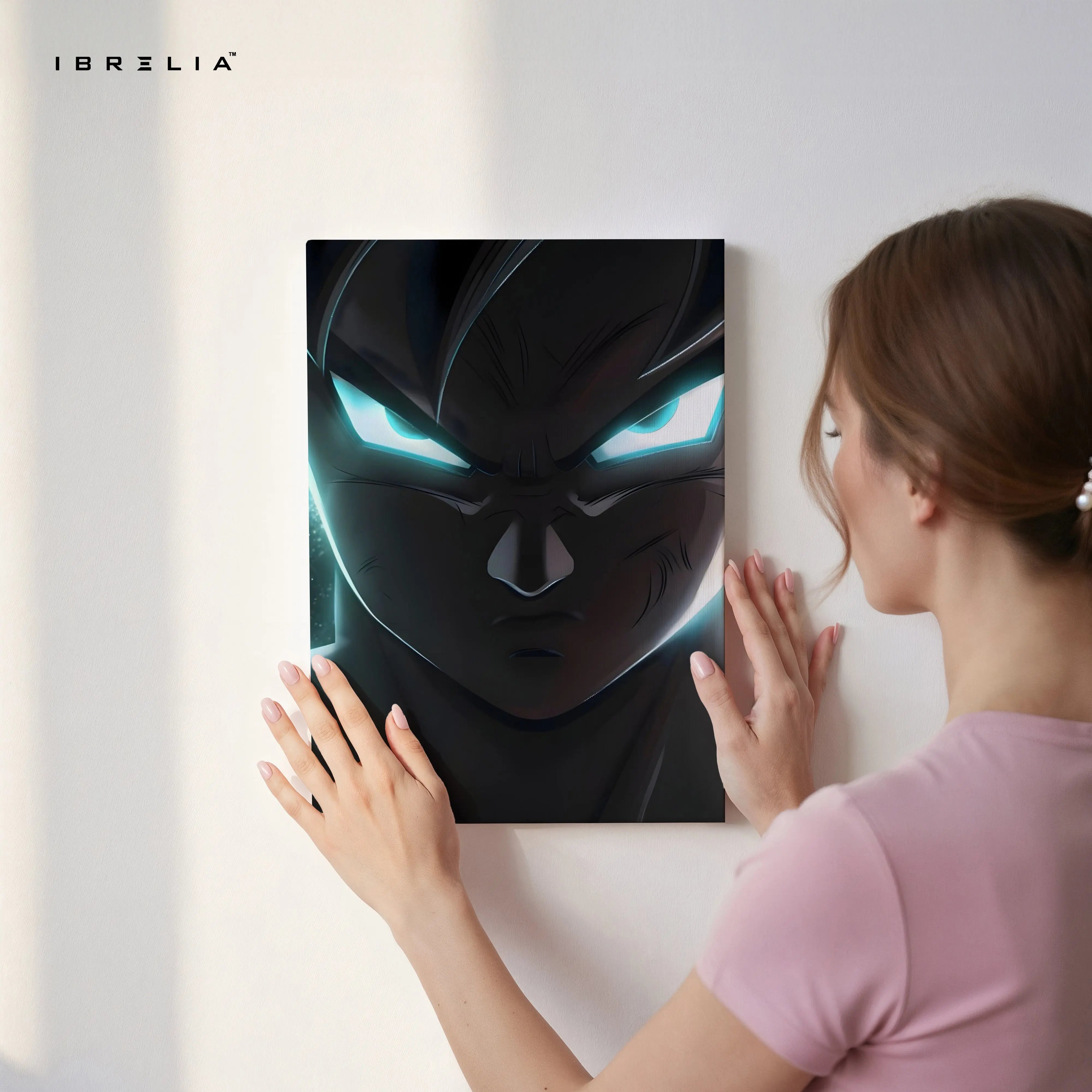 Vegeta Ultra Ego Wall Art – Dragon Ball Anime Canvas Frame | Saiyan Power Poster Pakistan | IBRELIA™ IBRELIA