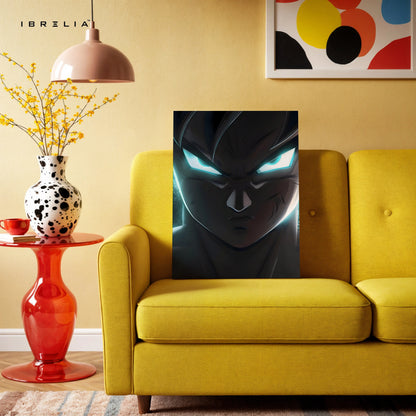 Vegeta Ultra Ego Wall Art – Dragon Ball Anime Canvas Frame | Saiyan Power Poster Pakistan | IBRELIA™ IBRELIA