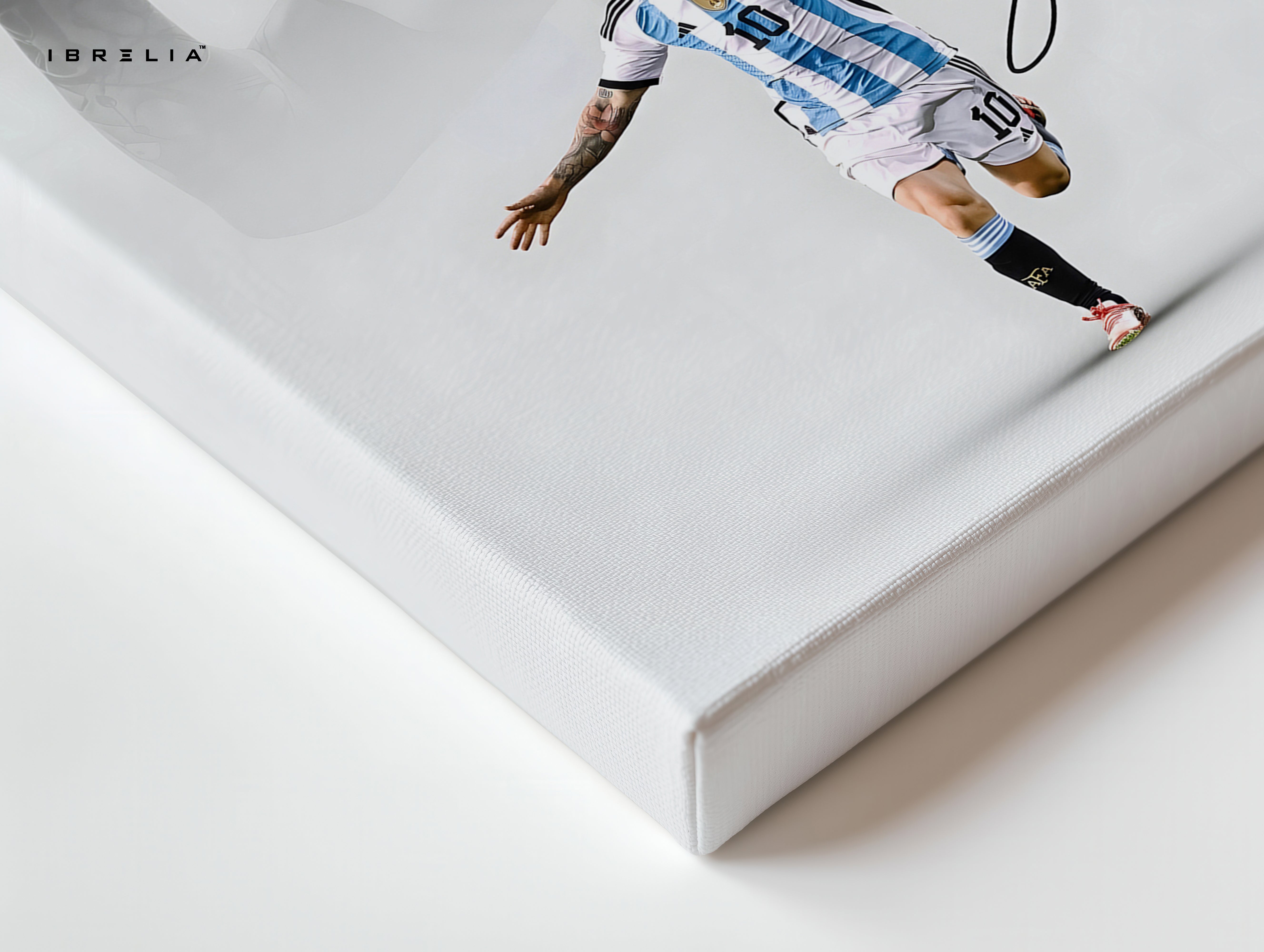 Lionel Messi World Cup Victory Wall Frame | 4K Ultra Wrap Frame Wall Art in Pakistan | IBRELIA™
