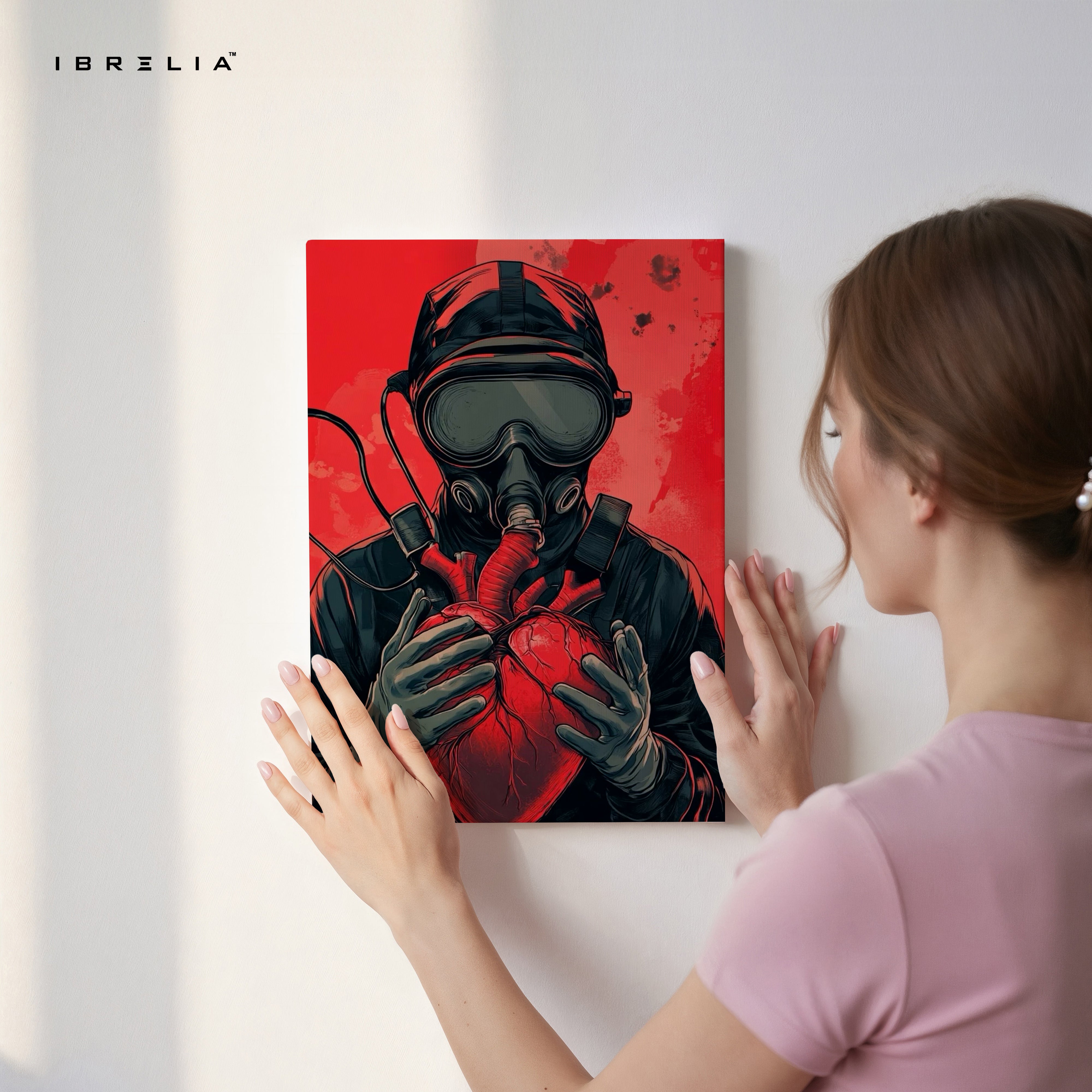 Toxic Love Heart Art – 4K Ultra Wrap Frame Wall Art in Pakistan | IBRELIA™