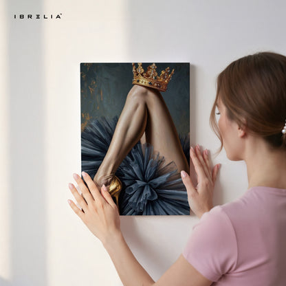 Crowned Elegance Art – 4K Ultra Wrap Frame Wall Art in Pakistan | IBRELIA™