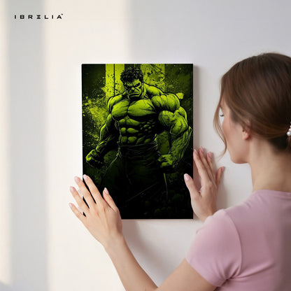 Hulk Rage Power Art – 4K Ultra Wrap Frame Wall Art in Pakistan | IBRELIA™