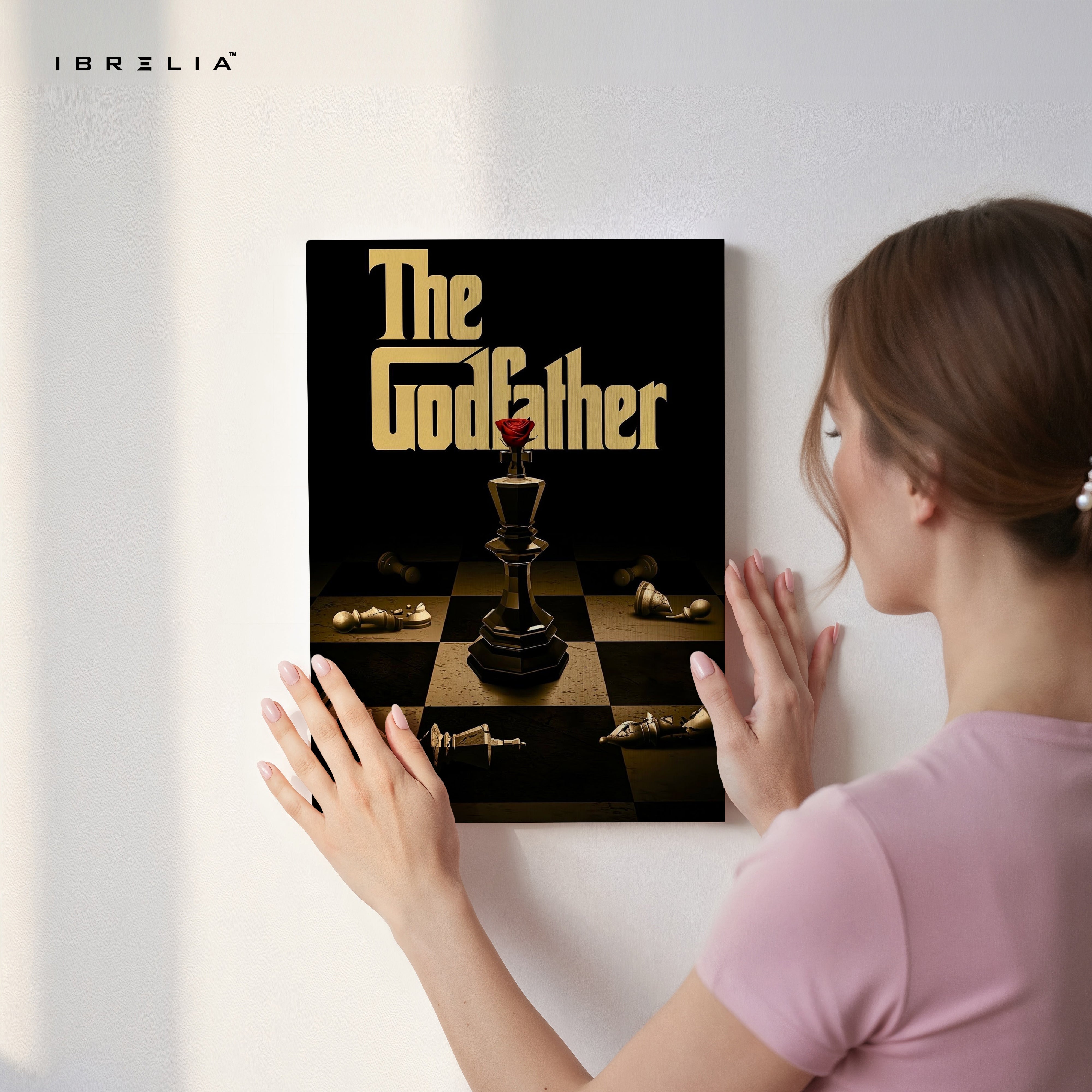 The Godfather Chess Power Art – 4K Ultra Wrap Frame Wall Art in Pakistan | IBRELIA™