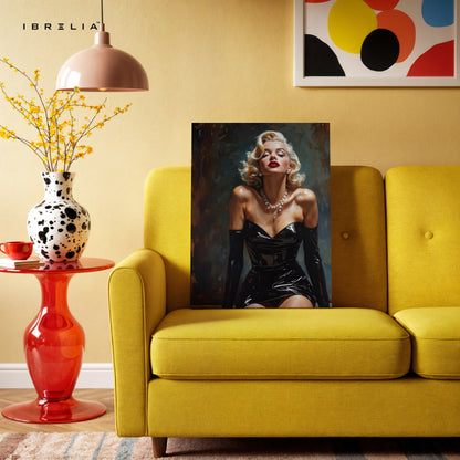 Vintage Hollywood Glamour Art – 4K Ultra Wrap Frame Wall Art in Pakistan | IBRELIA™