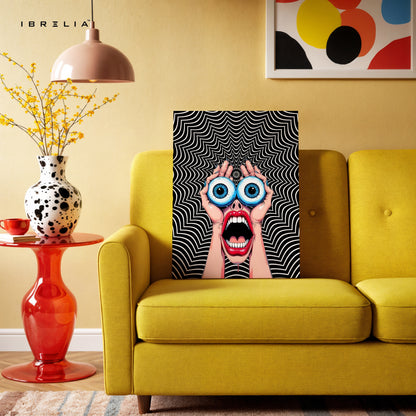 Surreal Shock Vision Art – 4K Ultra Wrap Frame Wall Art in Pakistan | IBRELIA™