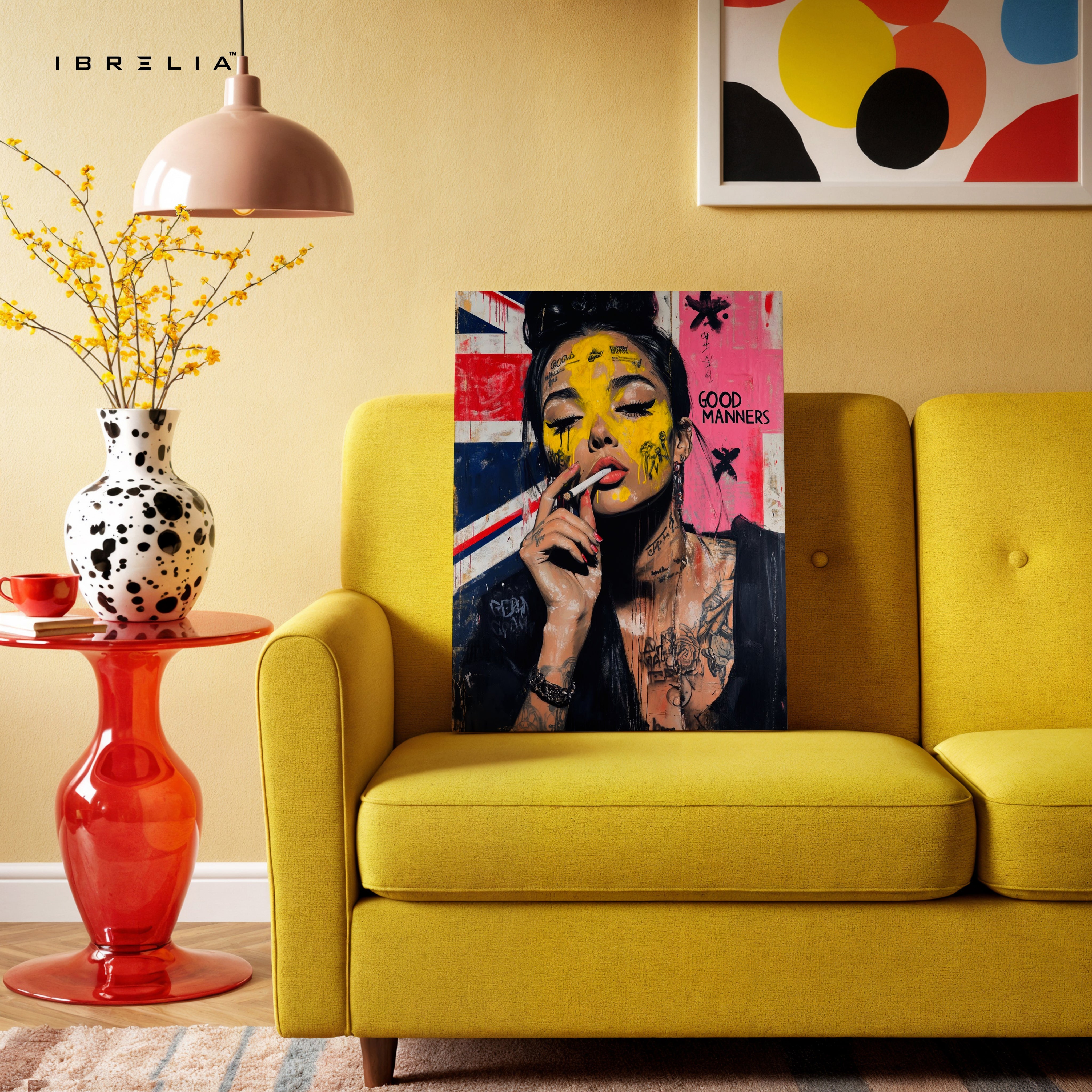 Good Manner Street Girl Art – 4K Ultra Wrap Frame Wall Art in Pakistan | IBRELIA™