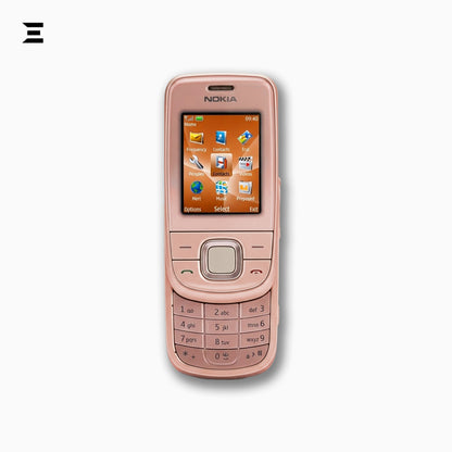Nokia 3600 Slide Pink | Brand New | Original Nokia Slider Mobile Phone | Phone Only – With Charger