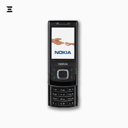 Nokia 6500 Slide Black | Pre-Owned | Original Nokia 3.2MP Carl Zeiss Slider Mobile Phone | Phone Only – With Charger