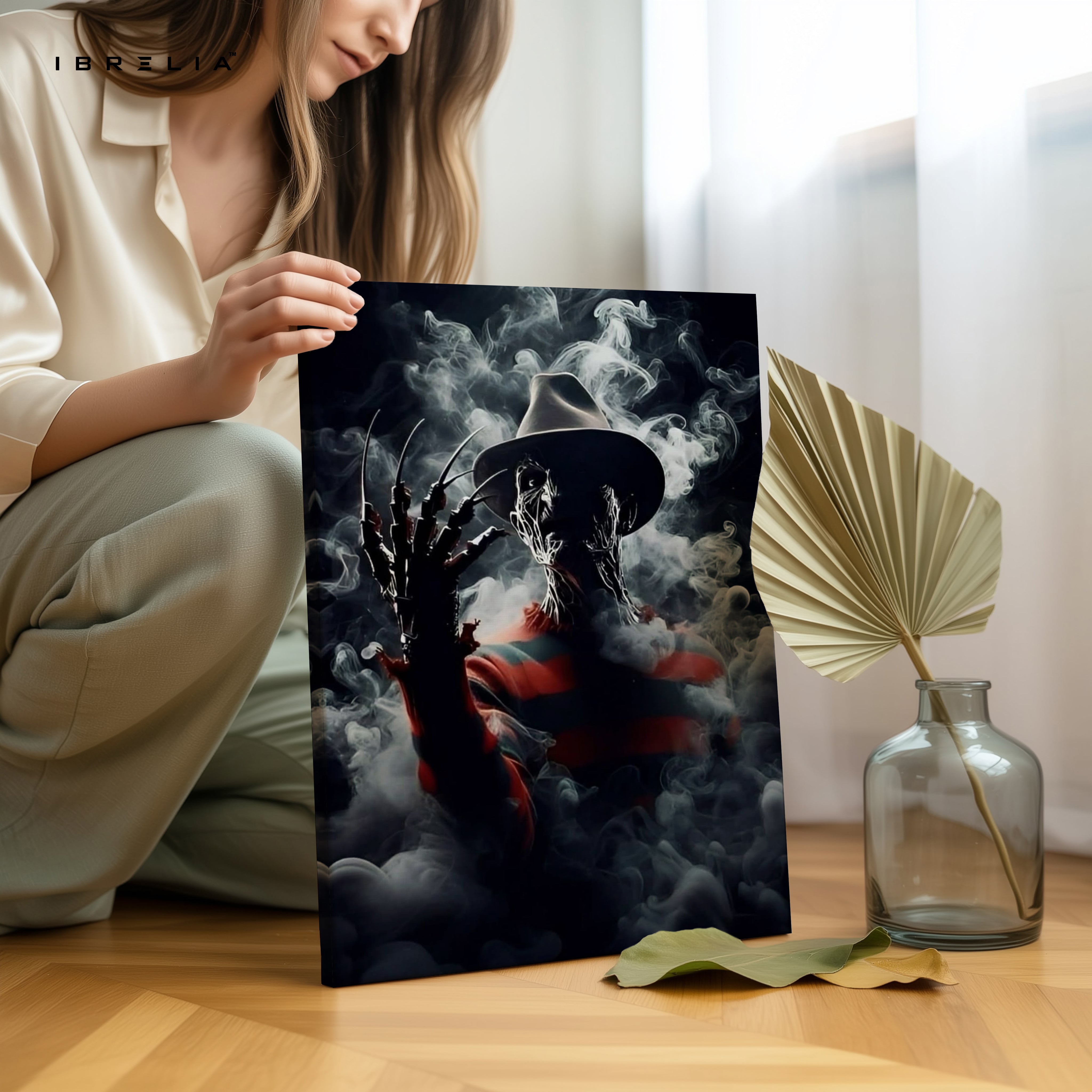 Nightmare Shadow Claw Art – 4K Ultra Wrap Frame Wall Art in Pakistan | IBRELIA™