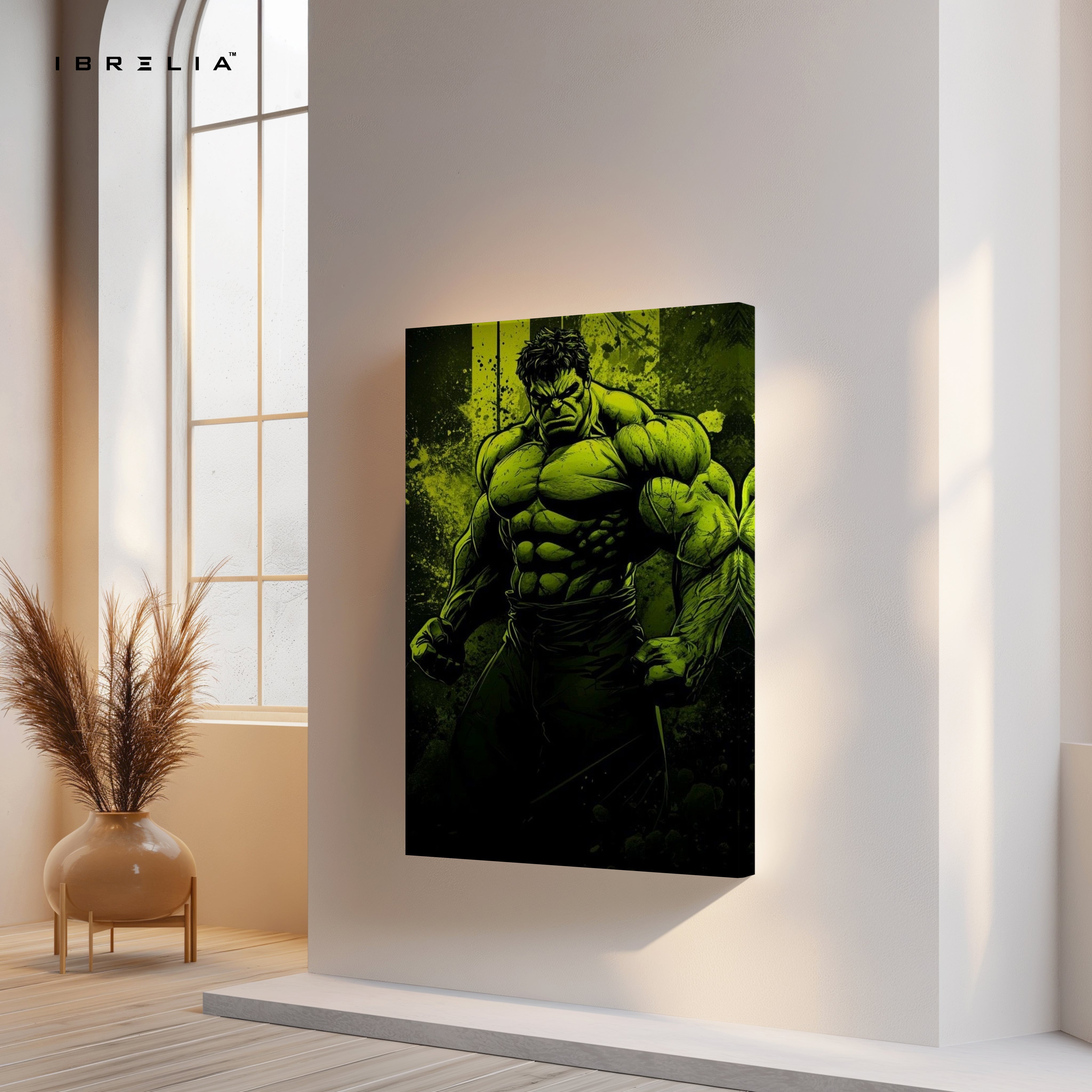 Hulk Rage Power Art – 4K Ultra Wrap Frame Wall Art in Pakistan | IBRELIA™
