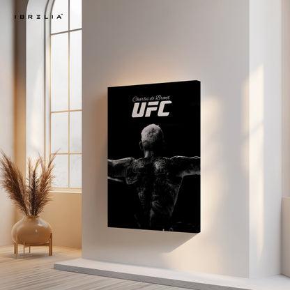 Charles do Bronx UFC Champion Portrait Art – 4K Ultra Wrap Frame Wall Art in Pakistan | IBRELIA™