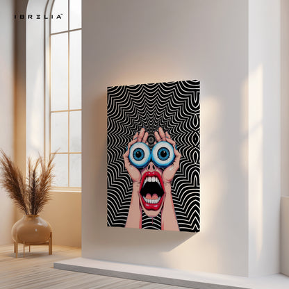 Surreal Shock Vision Art – 4K Ultra Wrap Frame Wall Art in Pakistan | IBRELIA™