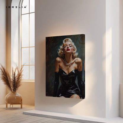 Vintage Hollywood Glamour Art – 4K Ultra Wrap Frame Wall Art in Pakistan | IBRELIA™