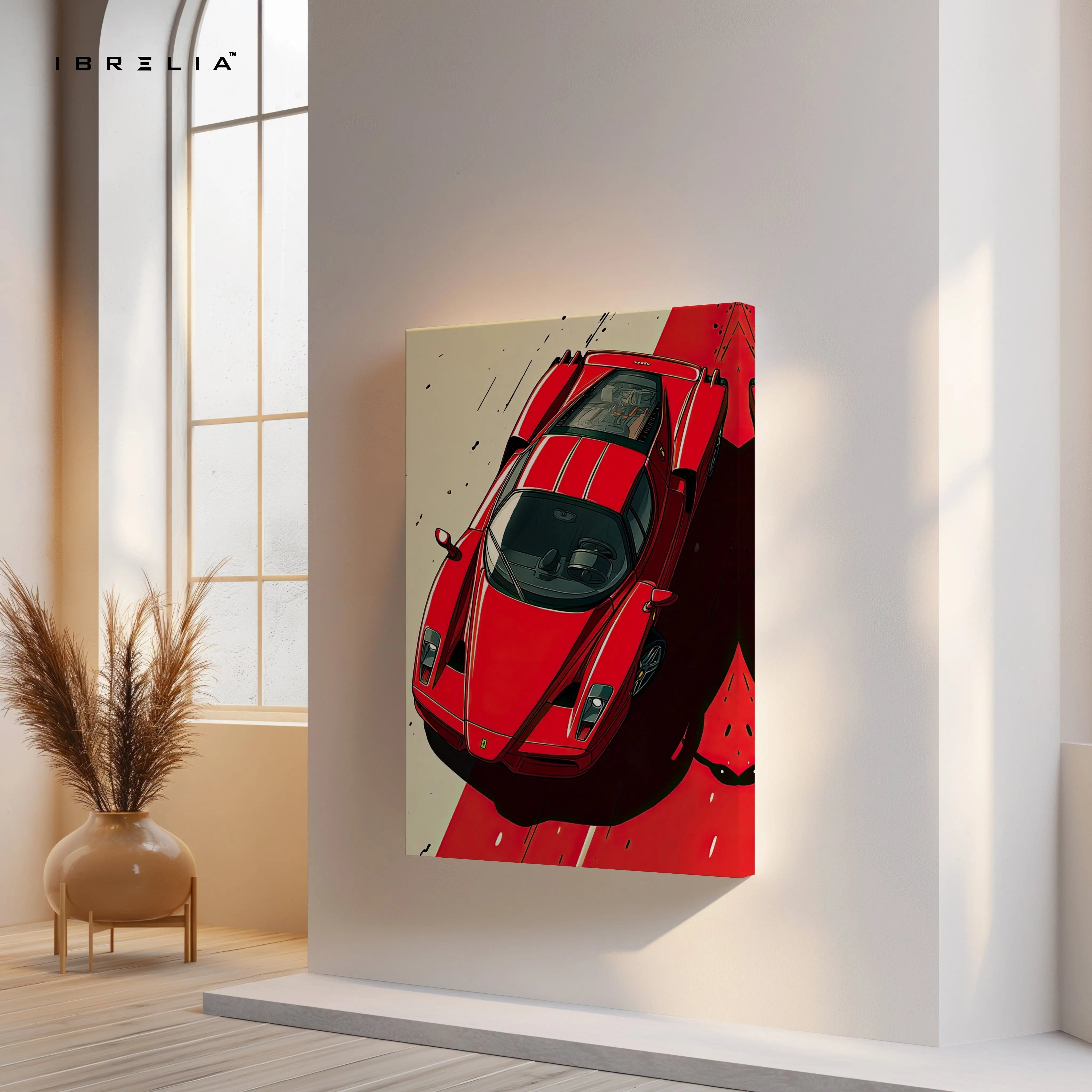 Ferrari Enzo Wall Art – Supercar Canvas Pakistan | IBRELIA™