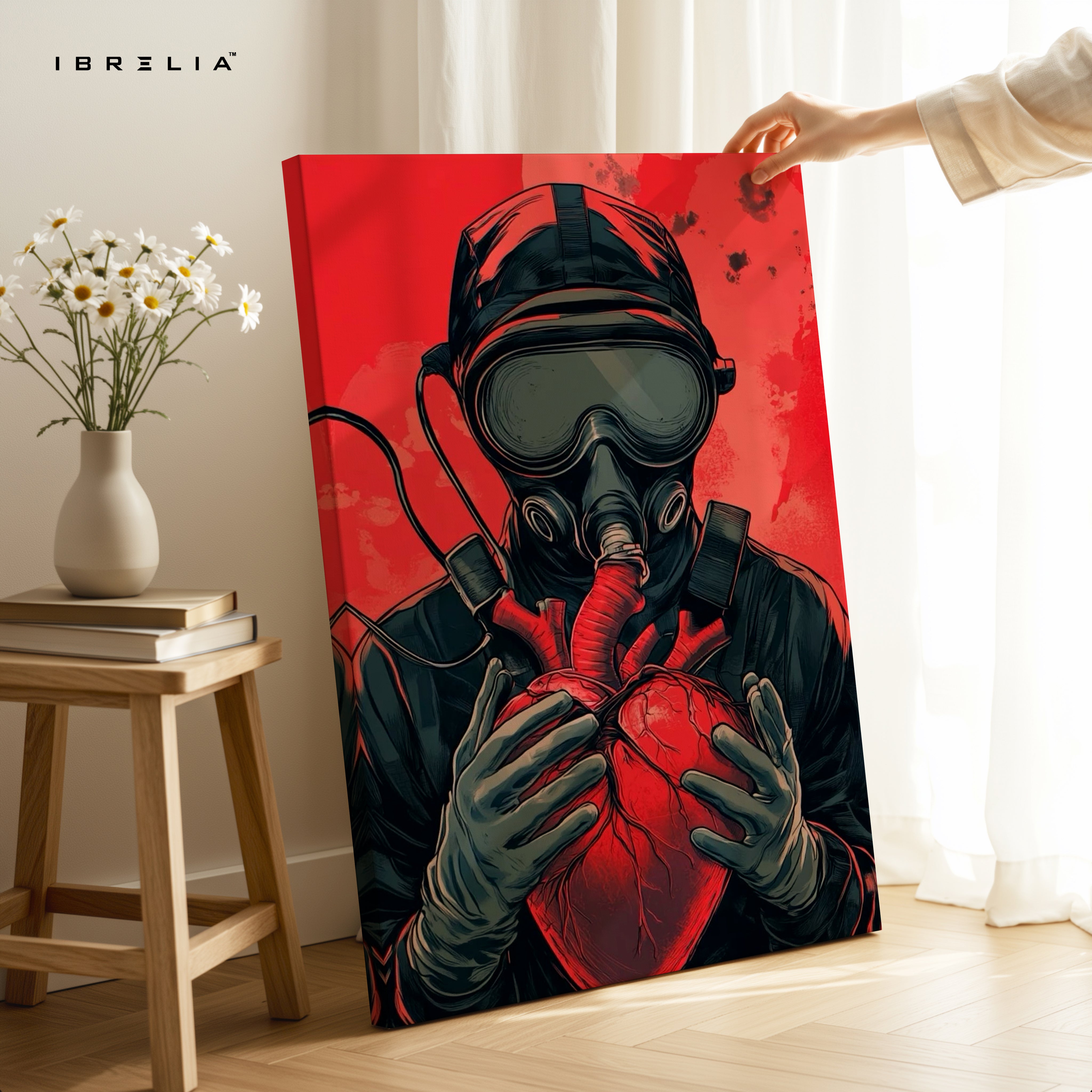 Toxic Love Heart Art – 4K Ultra Wrap Frame Wall Art in Pakistan | IBRELIA™