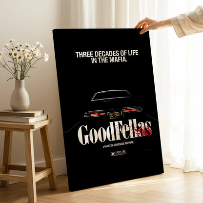 Goodfellas – Three Decades of Life 4K Ultra Wrap Frame Wall Art in Pakistan | IBRELIA™ IBRELIA