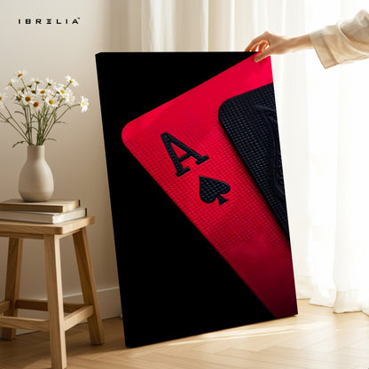 Ace of Spades Power Card – 4K Ultra Wrap Frame Wall Art in Pakistan | IBRELIA™