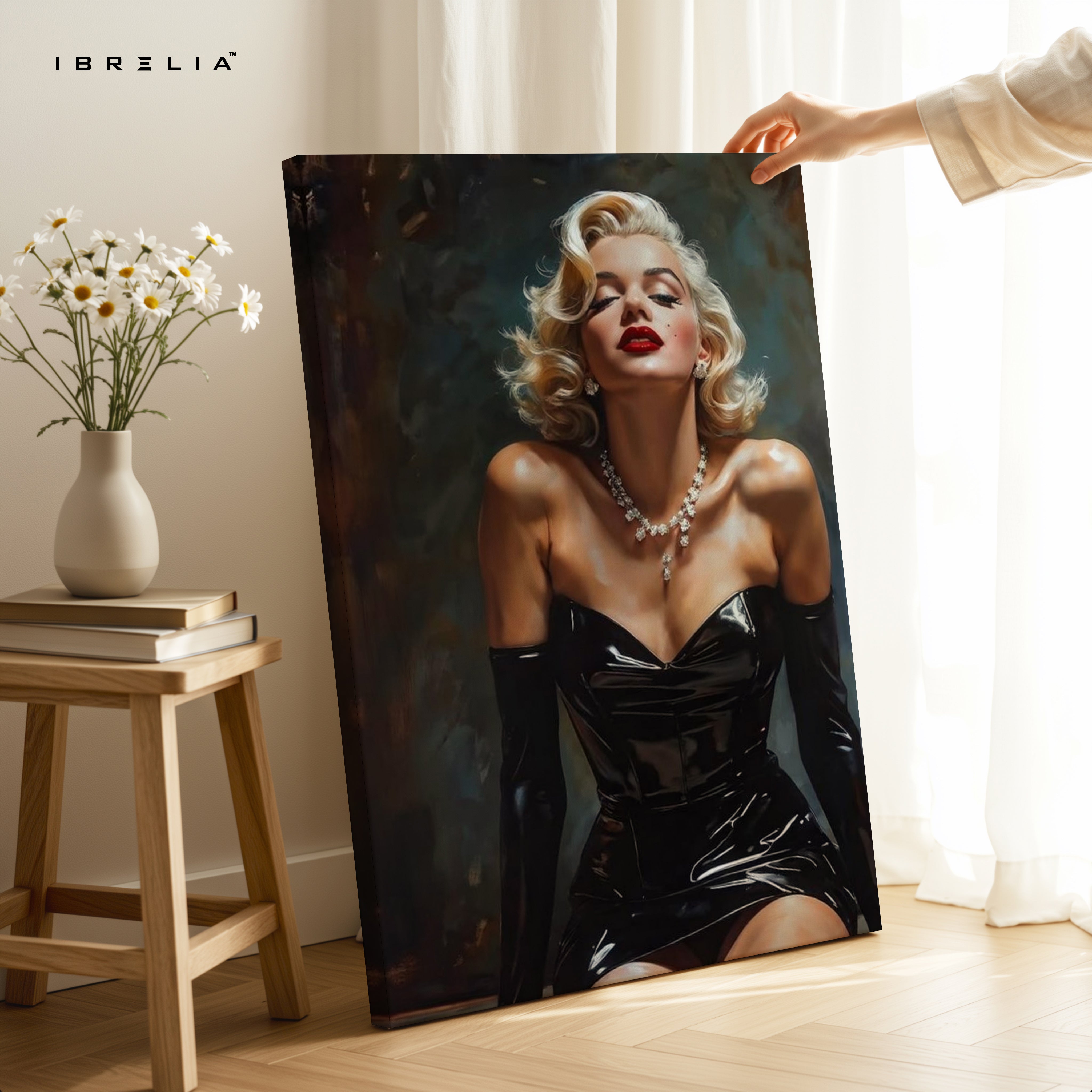 Vintage Hollywood Glamour Art – 4K Ultra Wrap Frame Wall Art in Pakistan | IBRELIA™